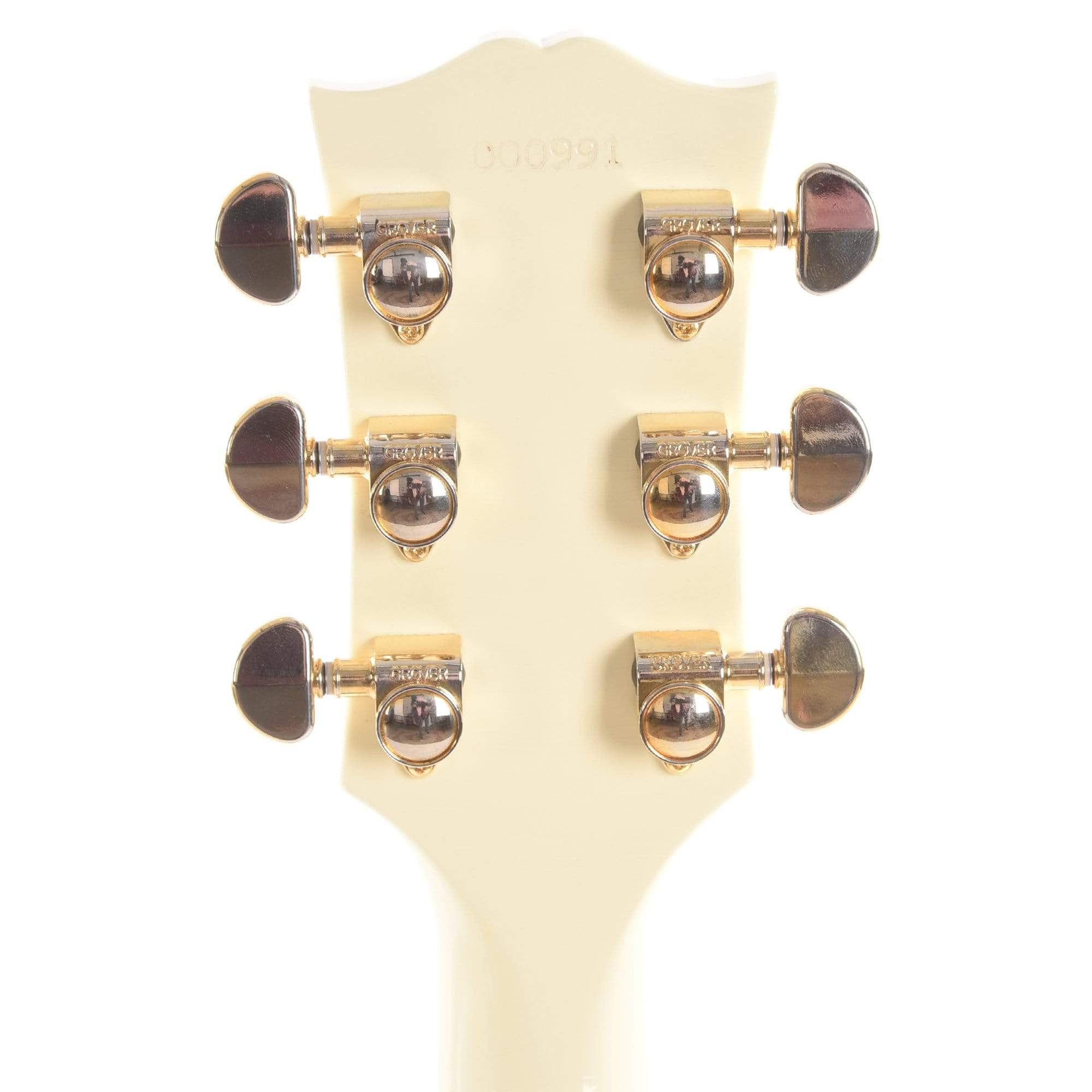 Gibson Custom Shop Murphy Lab 1963 Les Paul SG Custom Reissue 3-Pickup Classic White Ultra Light Aged w/Maestro Vibrola Electric Guitars / Solid Body