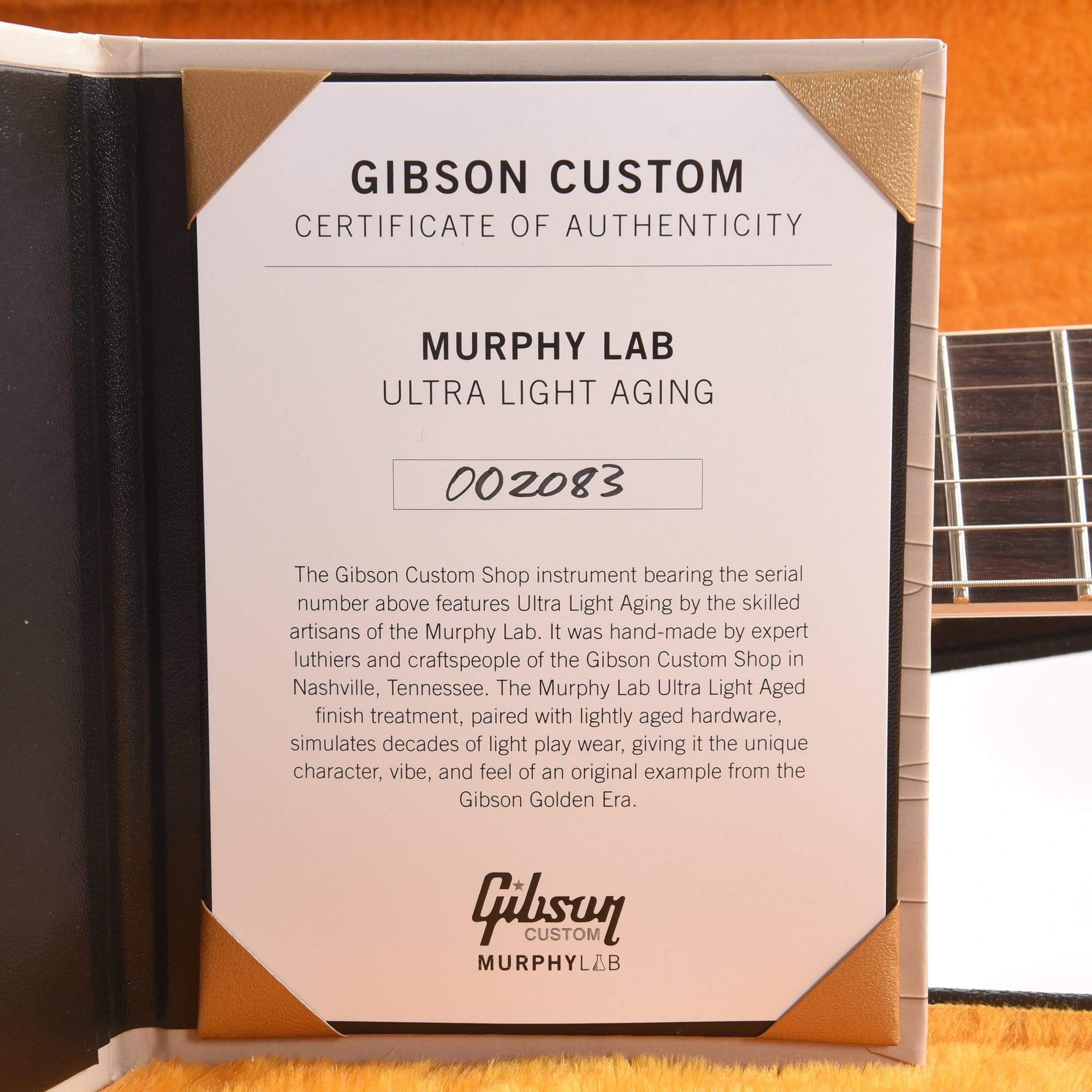Gibson Custom Shop Murphy Lab 1963 SG Special Reissue Classic White Ultra Light Aged w/Lightning Bar Electric Guitars / Solid Body