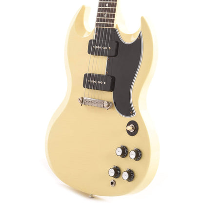 Gibson Custom Shop Murphy Lab 1963 SG Special Reissue Classic White Ultra Light Aged w/Lightning Bar Electric Guitars / Solid Body