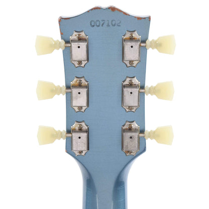 Gibson Custom Shop Murphy Lab 1964 SG Standard Reissue Antique Pelham Blue Light Aged w/Maestro Vibrola Electric Guitars / Solid Body