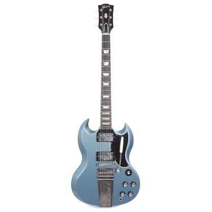 Gibson Custom Shop Murphy Lab 1964 SG Standard Reissue Antique Pelham Blue Light Aged w/Maestro Vibrola Electric Guitars / Solid Body