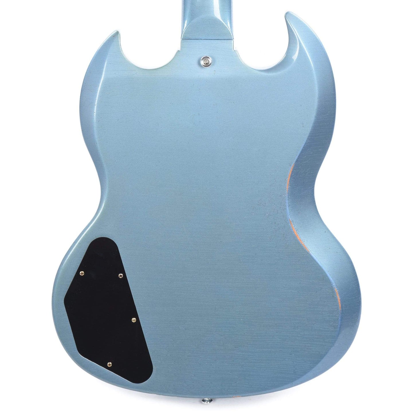 Gibson Custom Shop Murphy Lab 1964 SG Standard Reissue Antique Pelham Blue Light Aged w/Maestro Vibrola Electric Guitars / Solid Body