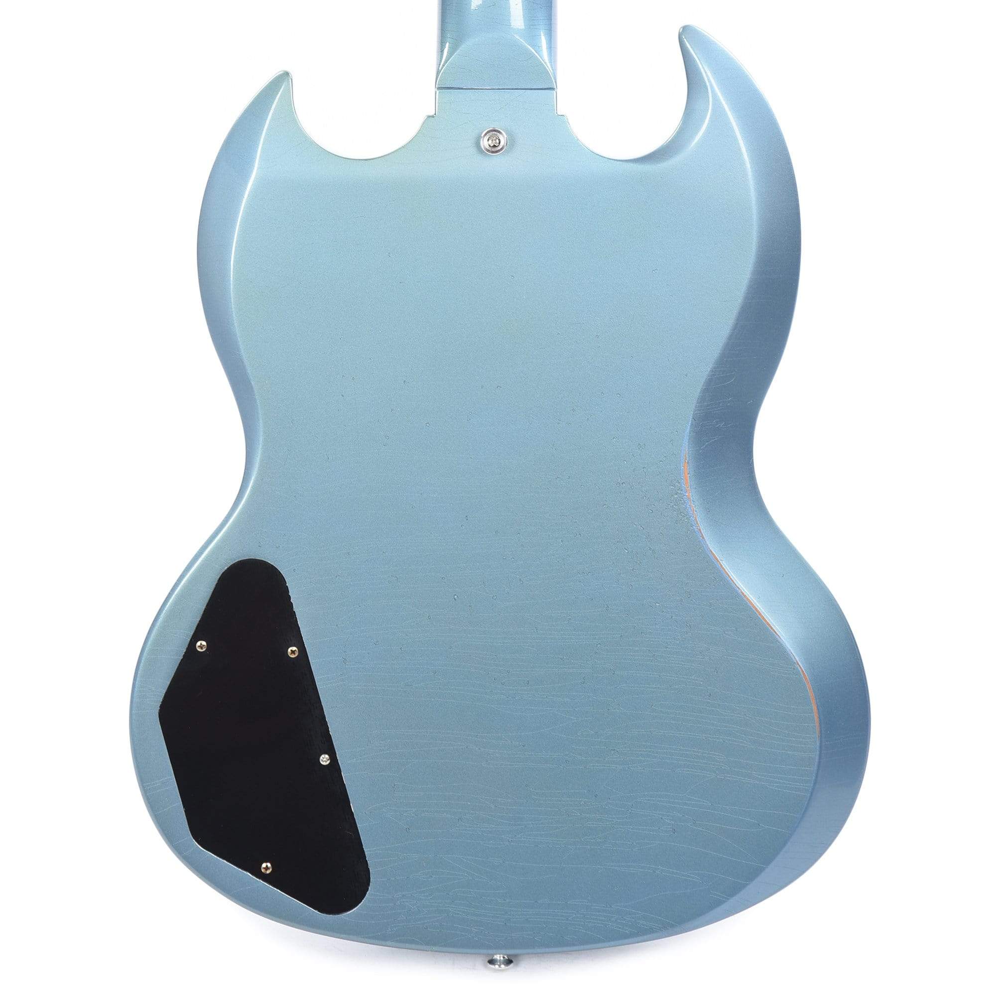 Gibson Custom Shop Murphy Lab 1964 SG Standard Reissue Antique Pelham Blue Light Aged w/Maestro Vibrola Electric Guitars / Solid Body