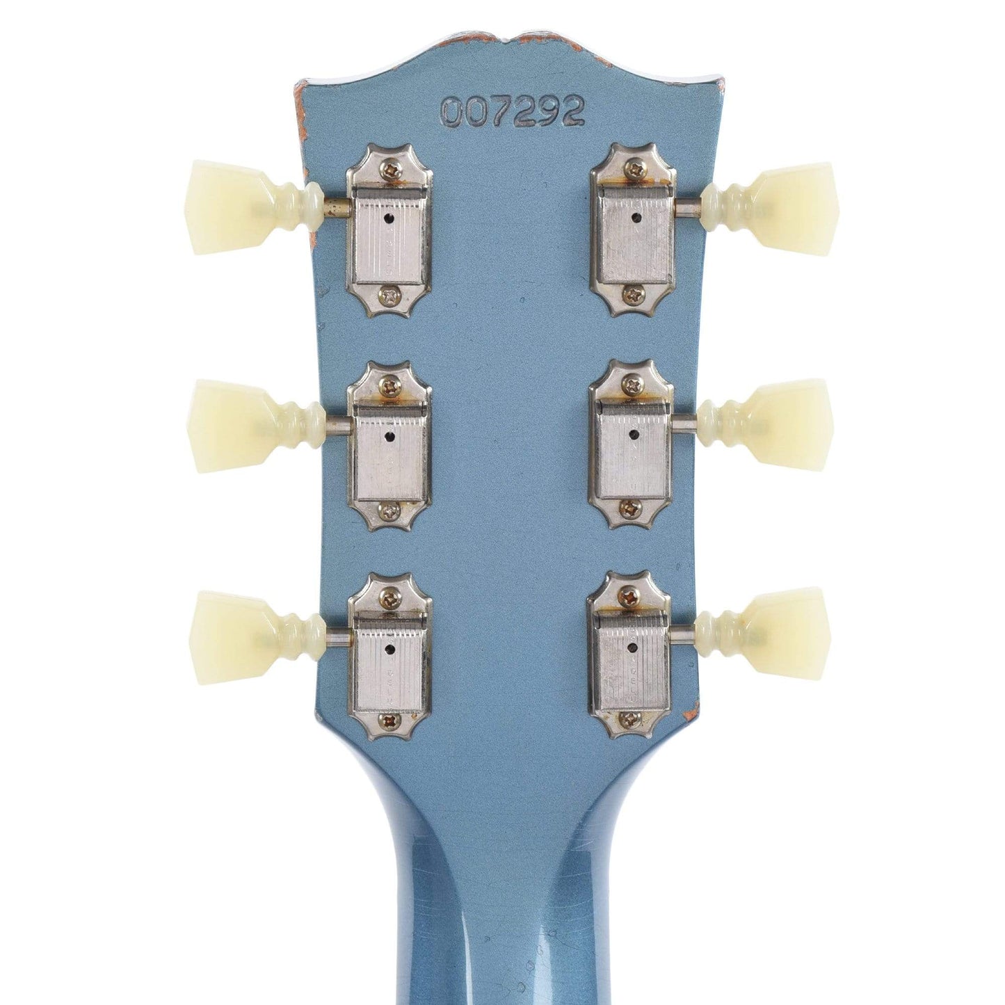 Gibson Custom Shop Murphy Lab 1964 SG Standard Reissue Antique Pelham Blue Light Aged w/Maestro Vibrola Electric Guitars / Solid Body