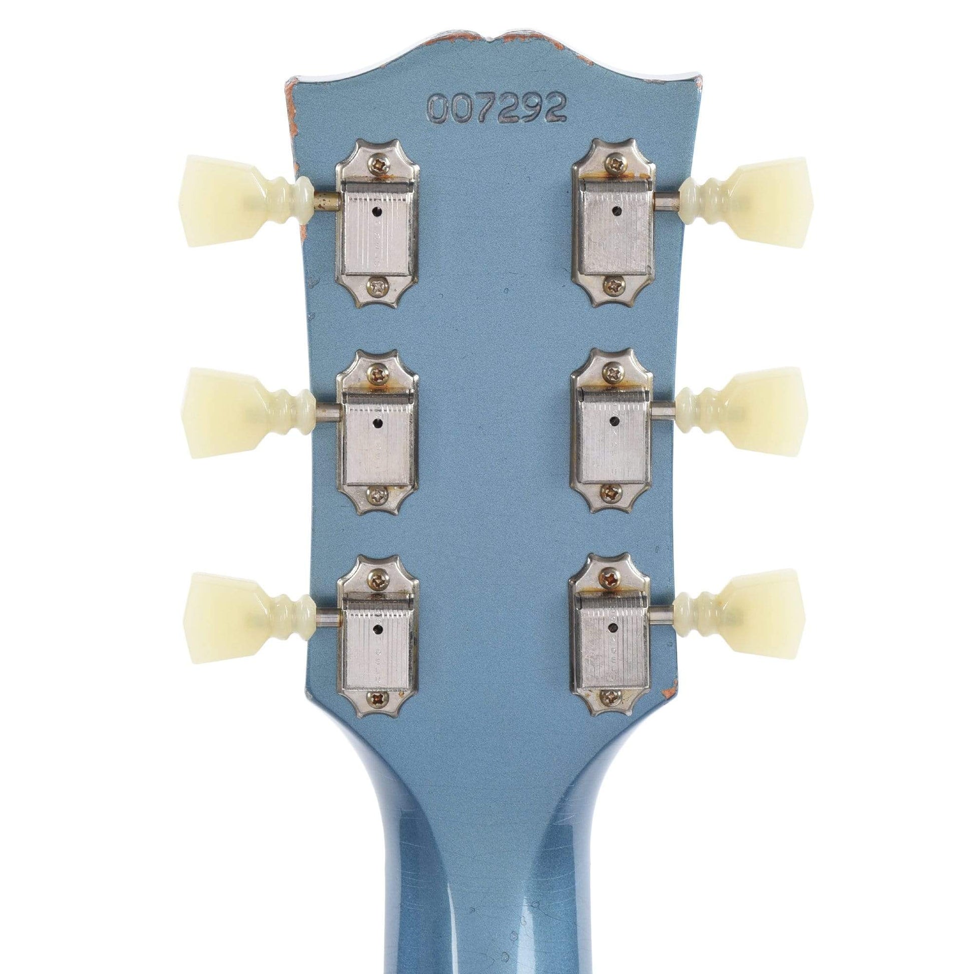 Gibson Custom Shop Murphy Lab 1964 SG Standard Reissue Antique Pelham Blue Light Aged w/Maestro Vibrola Electric Guitars / Solid Body