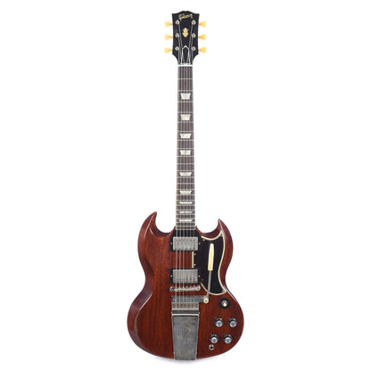 Gibson Custom Shop Murphy Lab 1964 SG Standard Reissue Faded Cherry Heavy Aged w/Maestro Vibrola Electric Guitars / Solid Body