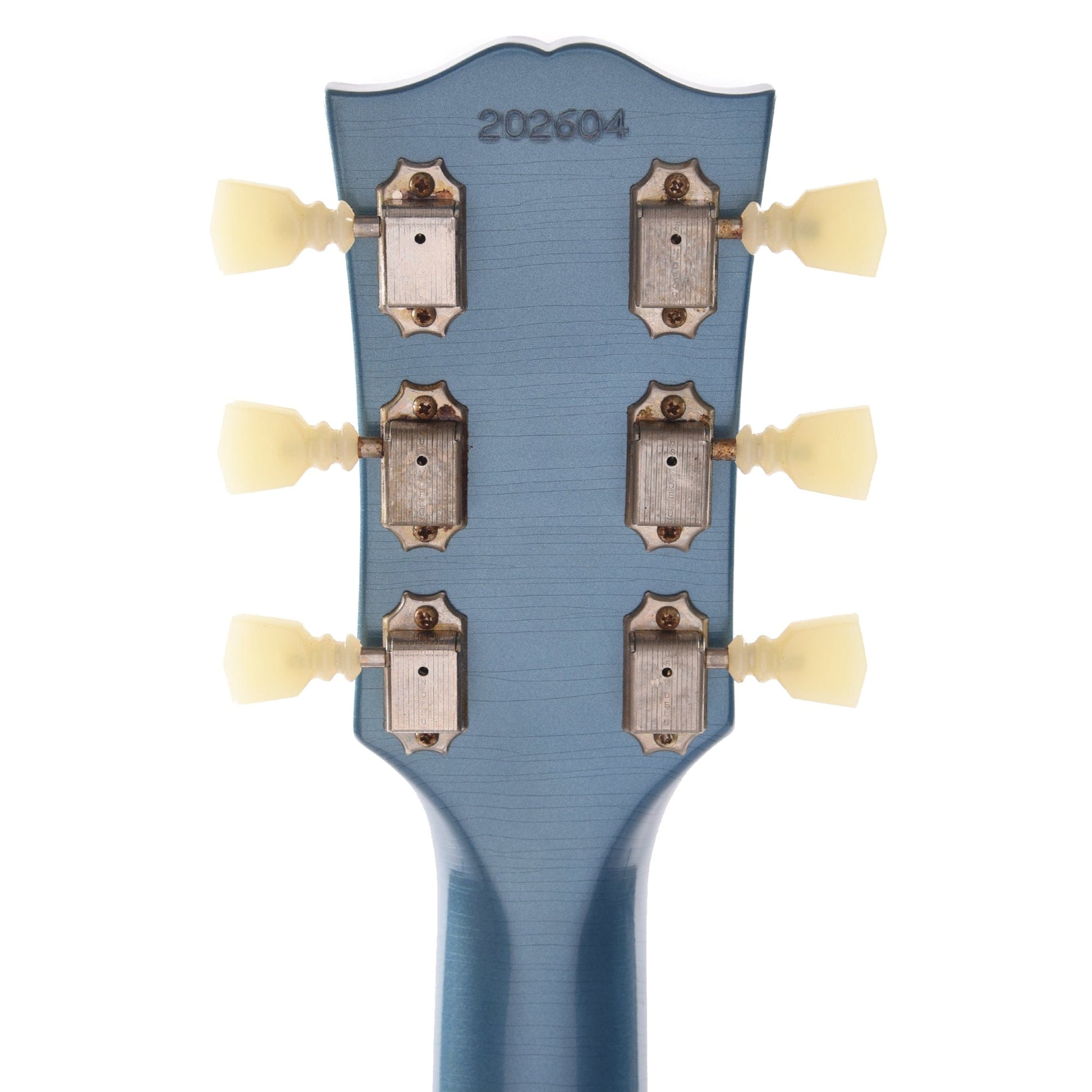 Gibson Custom Shop Murphy Lab 1964 SG Standard Reissue Pelham Blue Ultra Light Aged w/Maestro Vibrola Electric Guitars / Solid Body