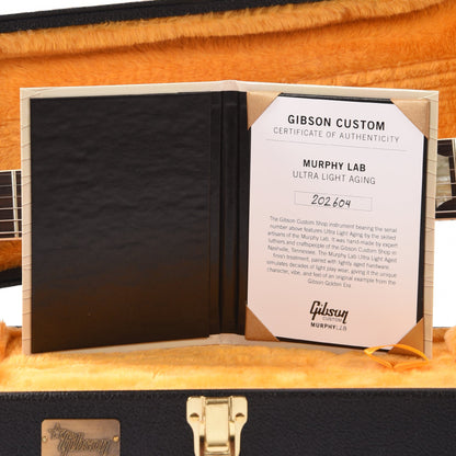 Gibson Custom Shop Murphy Lab 1964 SG Standard Reissue Pelham Blue Ultra Light Aged w/Maestro Vibrola Electric Guitars / Solid Body