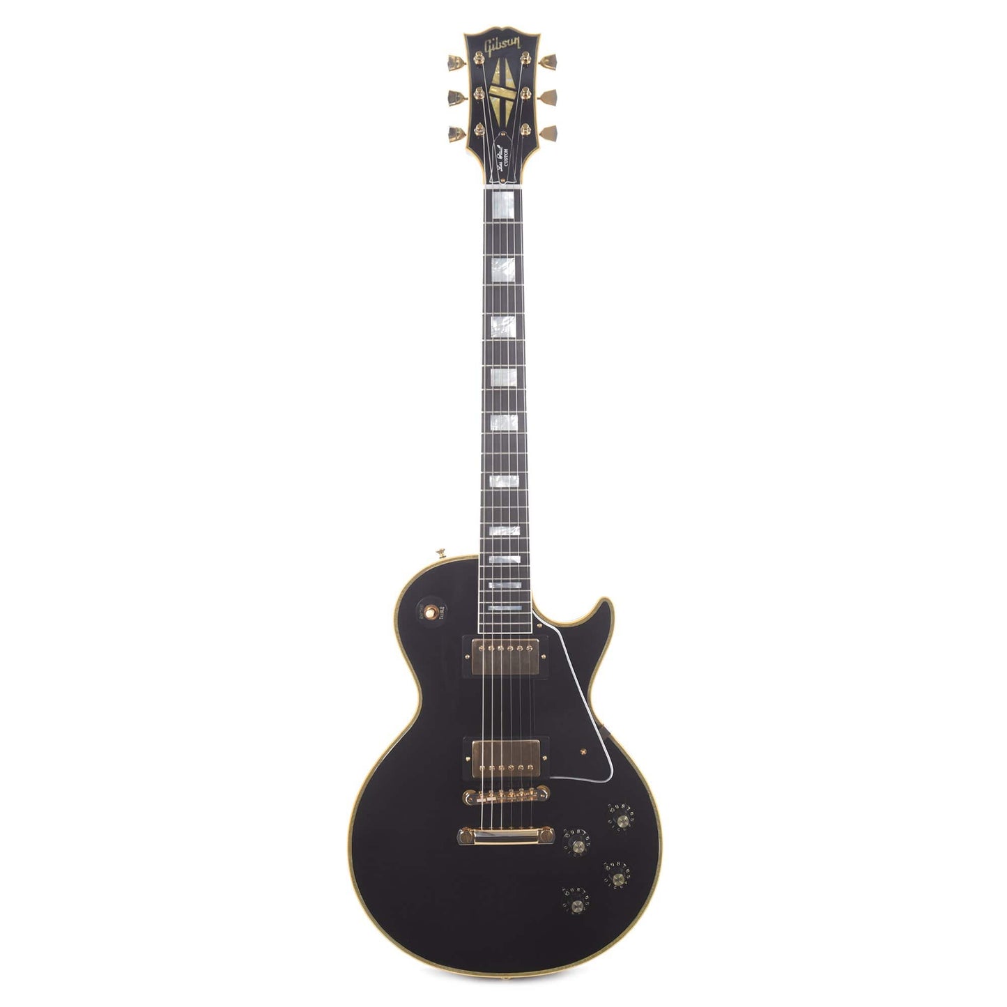 Gibson Custom Shop Murphy Lab 1968 Les Paul Custom Reissue Ebony Ultra Light Aged Electric Guitars / Solid Body