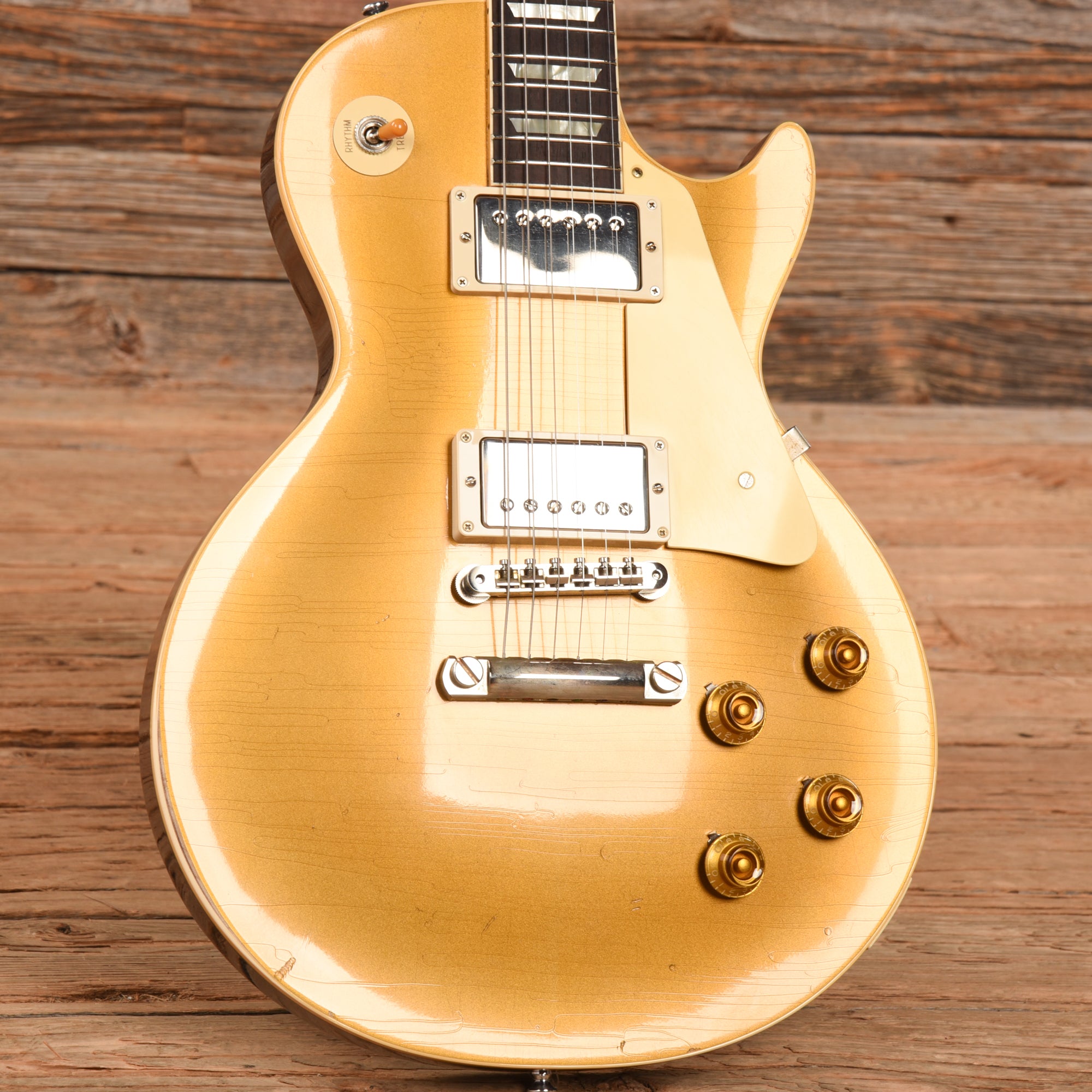 Gibson Custom Shop Murphy Lab '57 Les Paul Goldtop Reissue Light Aged Goldtop 2023 Electric Guitars / Solid Body