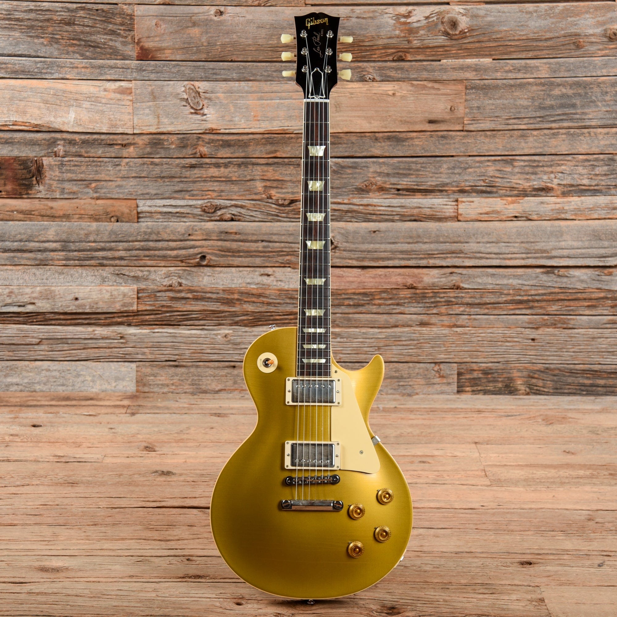 Gibson Custom Shop Murphy Lab '57 Les Paul Reissue Ultra Light Aged Goldtop 2022 Electric Guitars / Solid Body