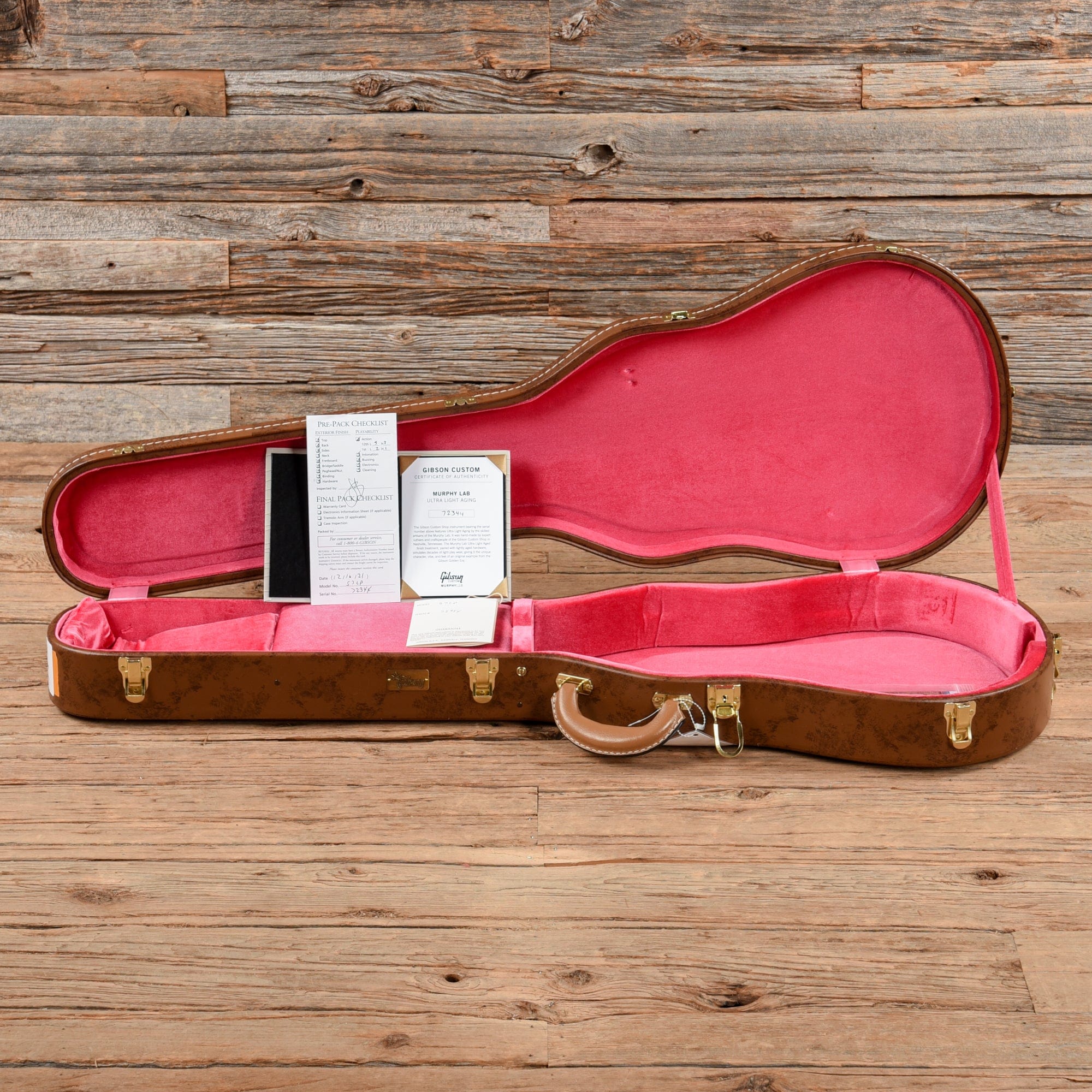 Gibson Custom Shop Murphy Lab '57 Les Paul Reissue Ultra Light Aged Goldtop 2022 Electric Guitars / Solid Body