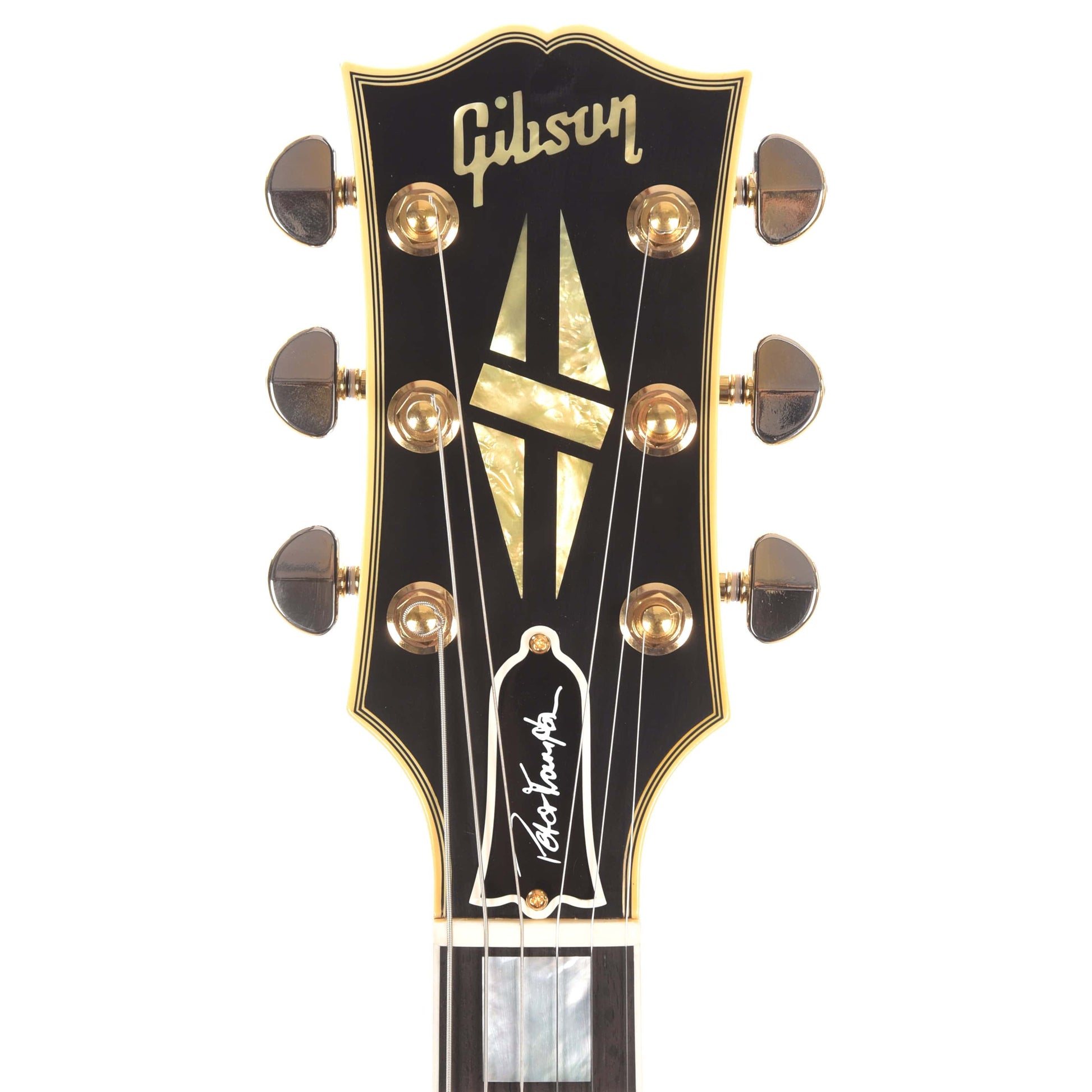 Gibson Custom Shop Peter Frampton "Phenix" Inspired Les Paul Custom Ebony VOS Electric Guitars / Solid Body
