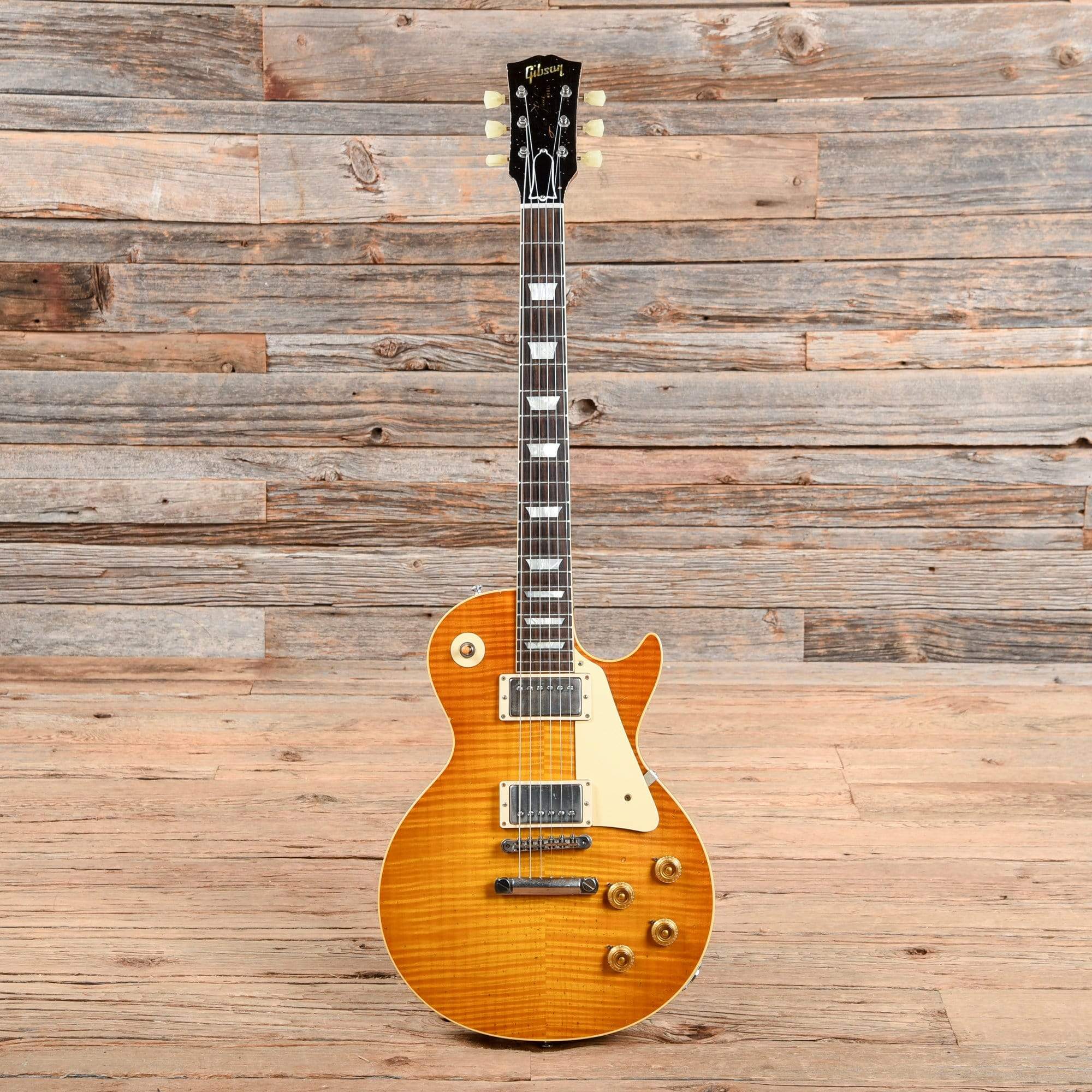 Gibson Custom Shop Rick Nielsen 1959 Les Paul Standard #9-0655 Aged & Signed Sunburst 2016 Electric Guitars / Solid Body