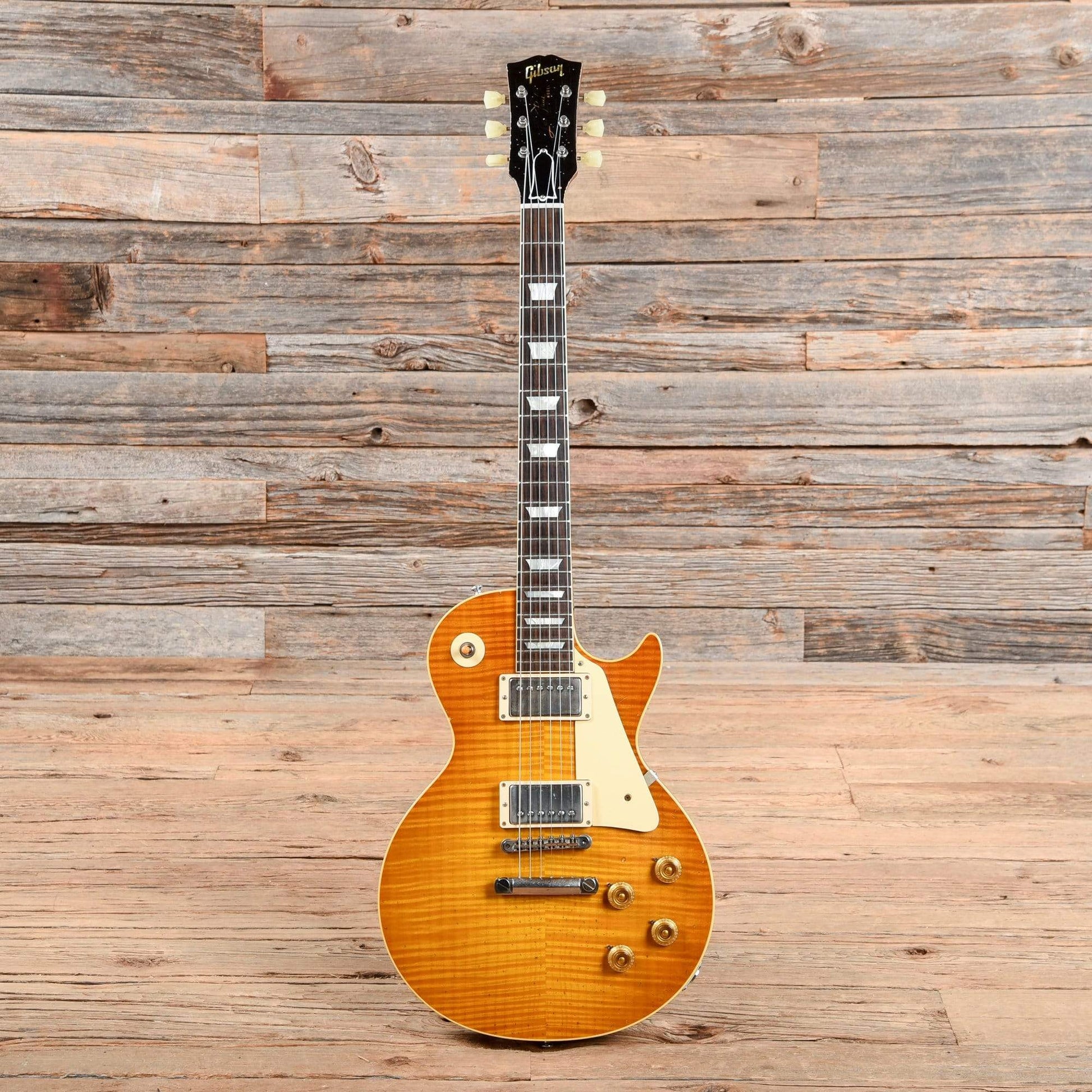 Gibson Custom Shop Rick Nielsen 1959 Les Paul Standard #9-0655 Aged & Signed Sunburst 2016 Electric Guitars / Solid Body