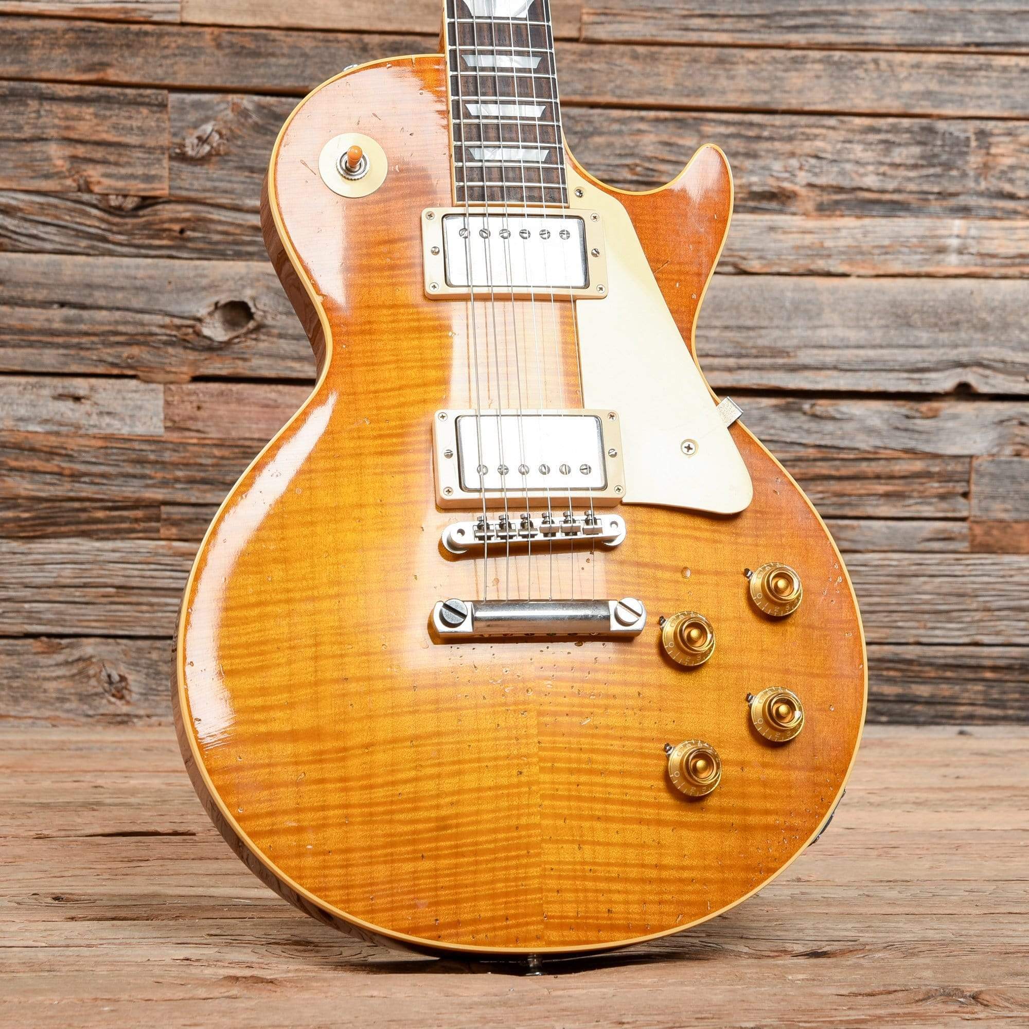 Gibson Custom Shop Rick Nielsen 1959 Les Paul Standard #9-0655 Aged & Signed Sunburst 2016 Electric Guitars / Solid Body