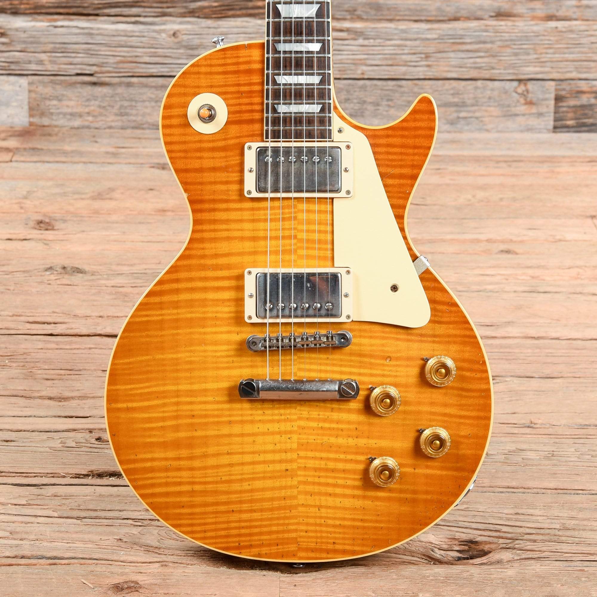 Gibson Custom Shop Rick Nielsen 1959 Les Paul Standard #9-0655 Aged & Signed Sunburst 2016 Electric Guitars / Solid Body