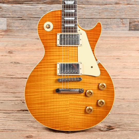 Gibson Custom Shop Rick Nielsen 1959 Les Paul Standard #9-0655 Aged & Signed Sunburst 2016 Electric Guitars / Solid Body