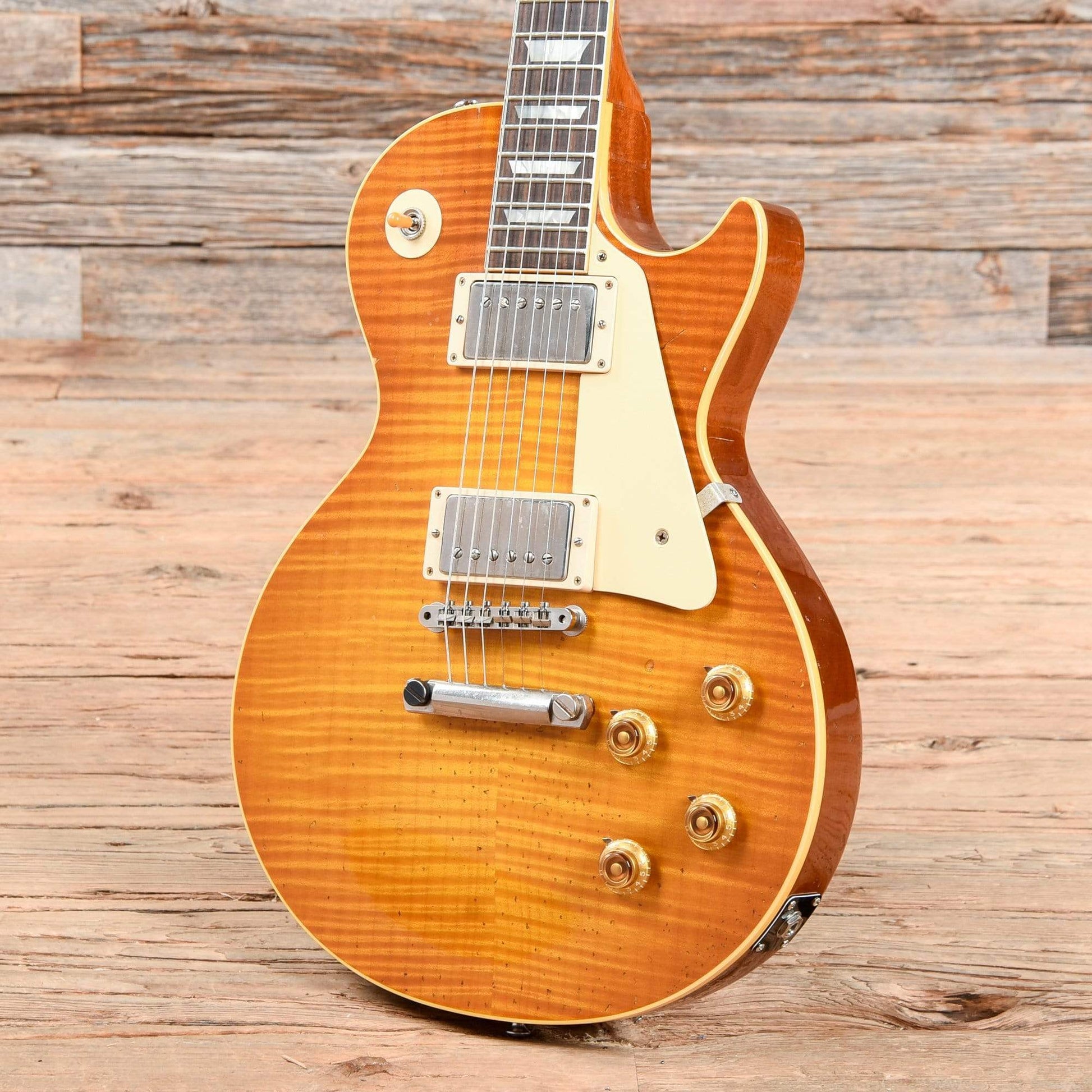 Gibson Custom Shop Rick Nielsen 1959 Les Paul Standard #9-0655 Aged & Signed Sunburst 2016 Electric Guitars / Solid Body