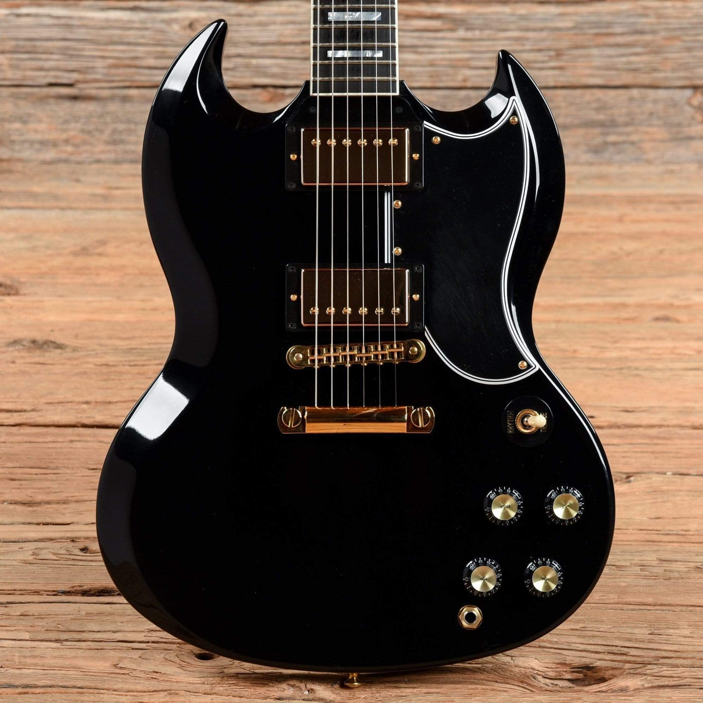 Gibson Custom Shop SG Custom Ebony 2020 Electric Guitars / Solid Body
