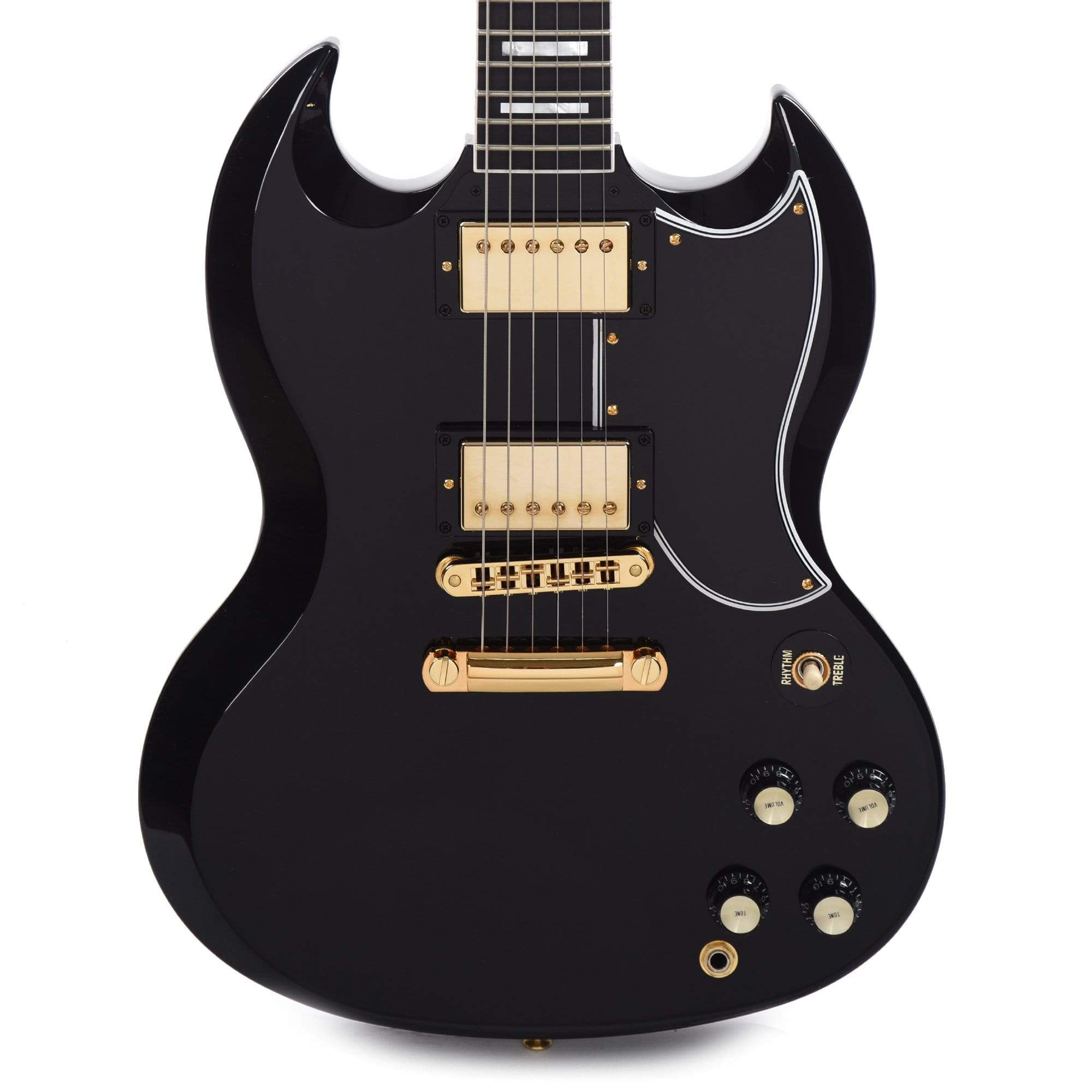 Gibson Custom Shop SG Custom Ebony Gloss w/Ebony Fingerboard Electric Guitars / Solid Body