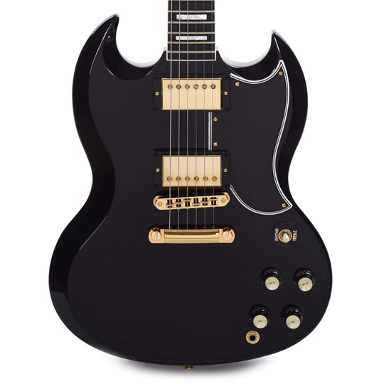 Gibson Custom Shop SG Custom Ebony Gloss w/Ebony Fingerboard Electric Guitars / Solid Body