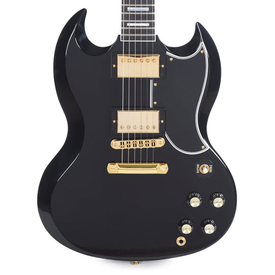 Gibson Custom Shop SG Custom Ebony Gloss w/Ebony Fingerboard Electric Guitars / Solid Body