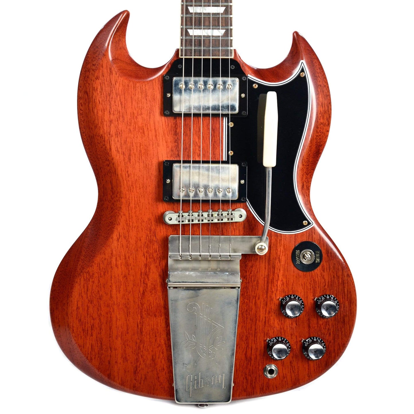 Gibson Custom Shop SG Standard Reissue w/Maestro VOS Faded Cherry NH Electric Guitars / Solid Body