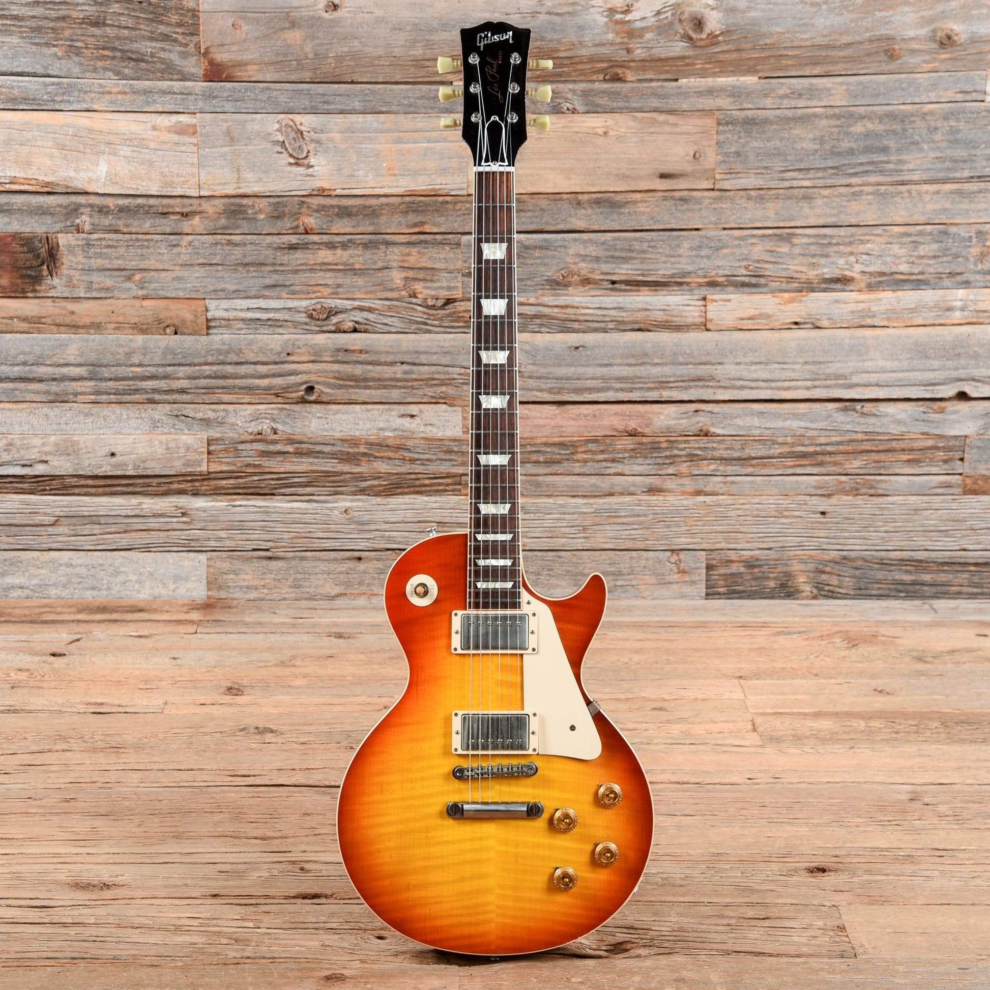 Gibson Custom Shop Tom Murphy Aged 1960 Les Paul Standard Reissue Aged Washed Cherry 2012 Electric Guitars / Solid Body