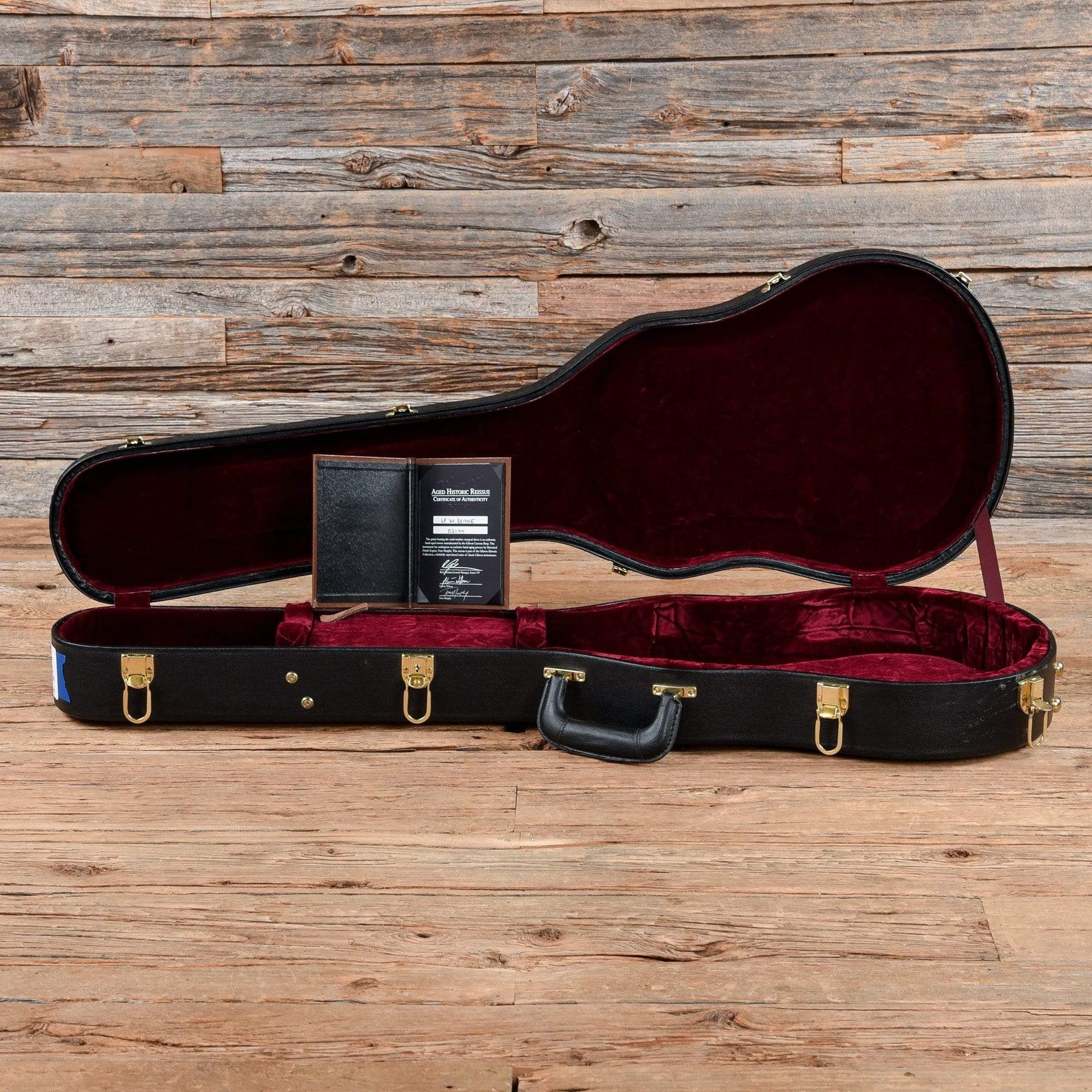 Gibson Custom Shop Tom Murphy Aged 1960 Les Paul Standard Reissue Aged Washed Cherry 2012 Electric Guitars / Solid Body