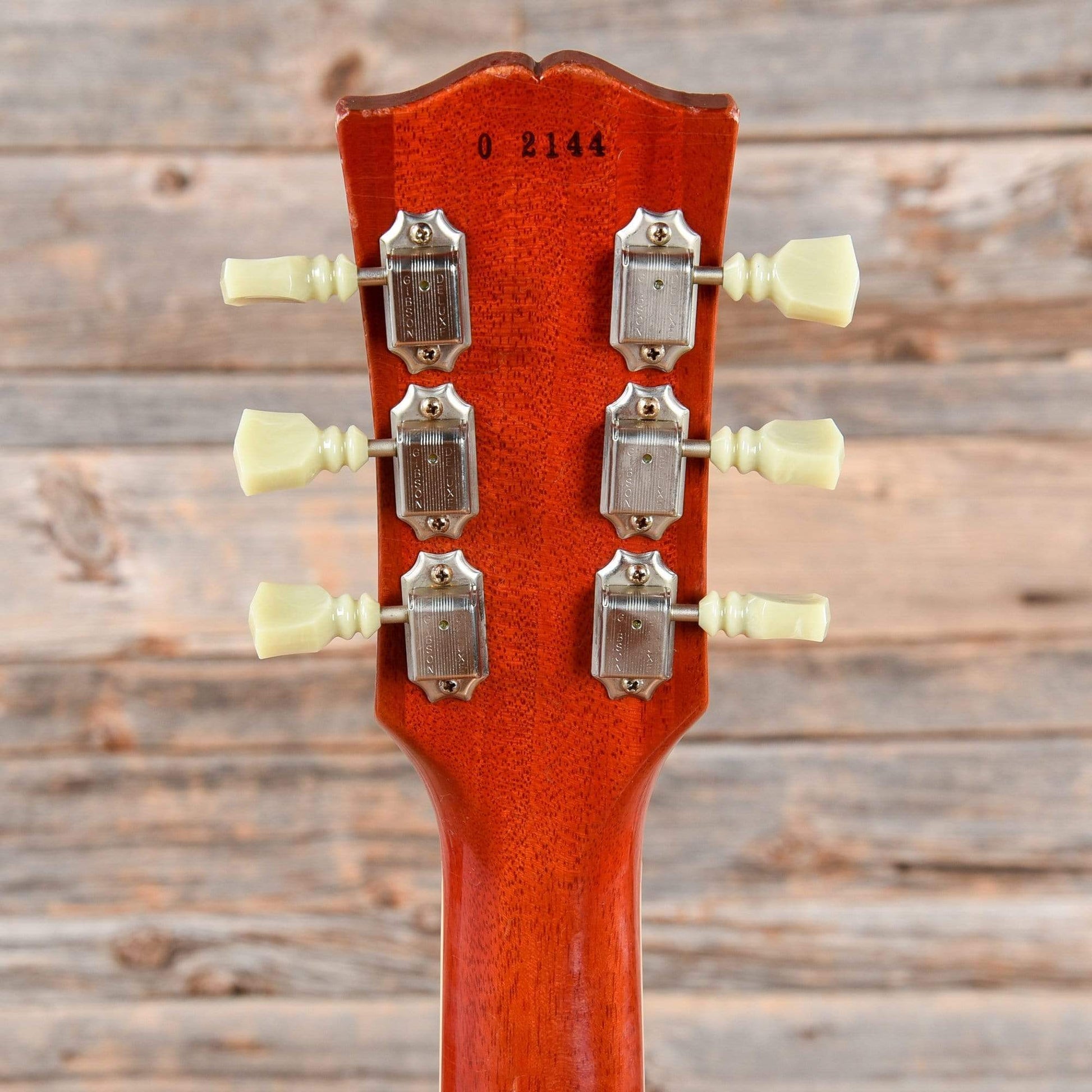 Gibson Custom Shop Tom Murphy Aged 1960 Les Paul Standard Reissue Aged Washed Cherry 2012 Electric Guitars / Solid Body