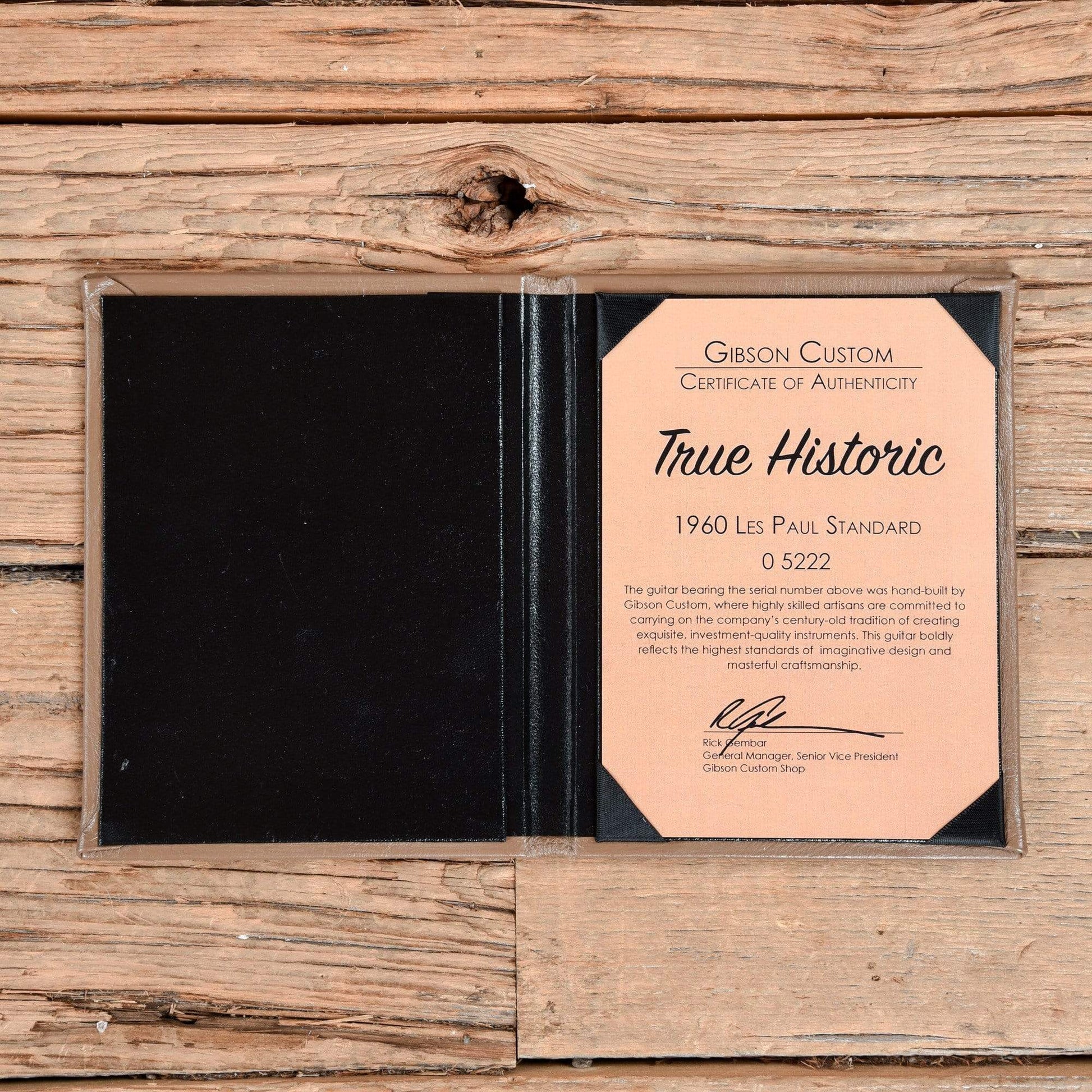 Gibson Custom Shop True Historic 1960 Les Paul Standard Dirty Lemon 2015 Electric Guitars / Solid Body