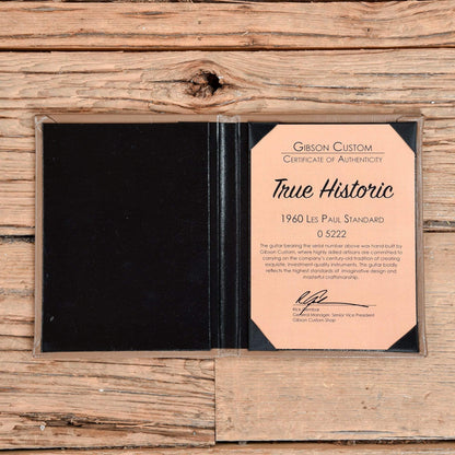 Gibson Custom Shop True Historic 1960 Les Paul Standard Dirty Lemon 2015 Electric Guitars / Solid Body