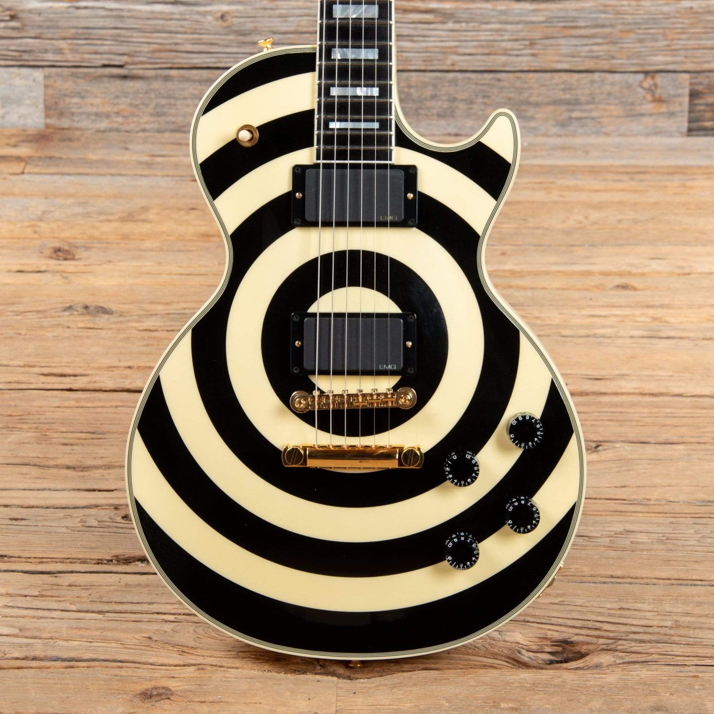 Gibson Custom Shop Zakk Wylde Signature Les Paul Custom Bullseye Electric Guitars / Solid Body