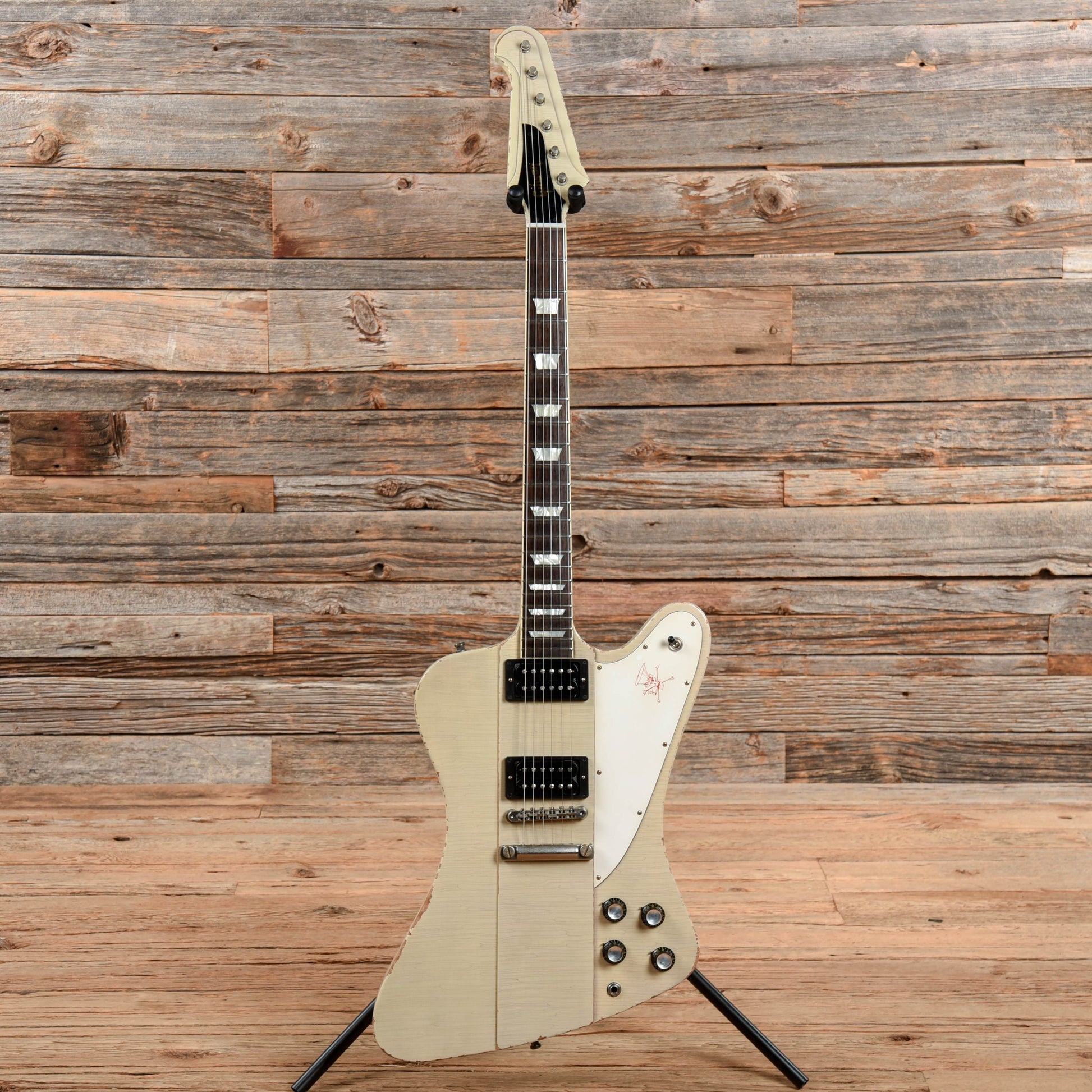 Gibson Custom Slash Firebird Trans White 2017 Electric Guitars / Solid Body