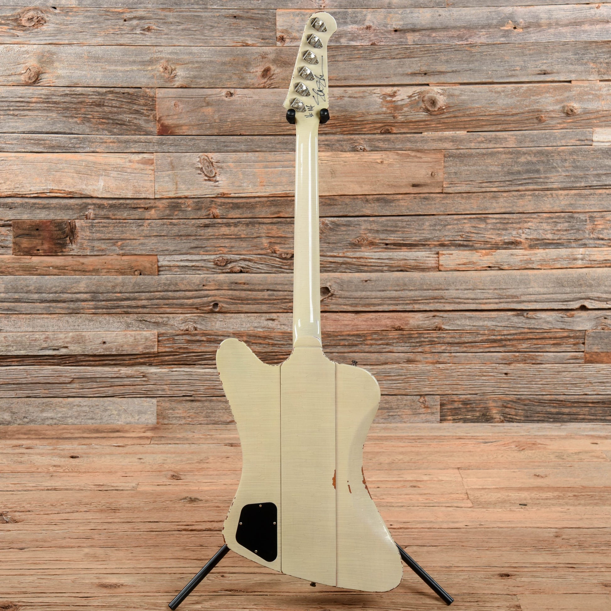 Gibson Custom Slash Firebird Trans White 2017 Electric Guitars / Solid Body