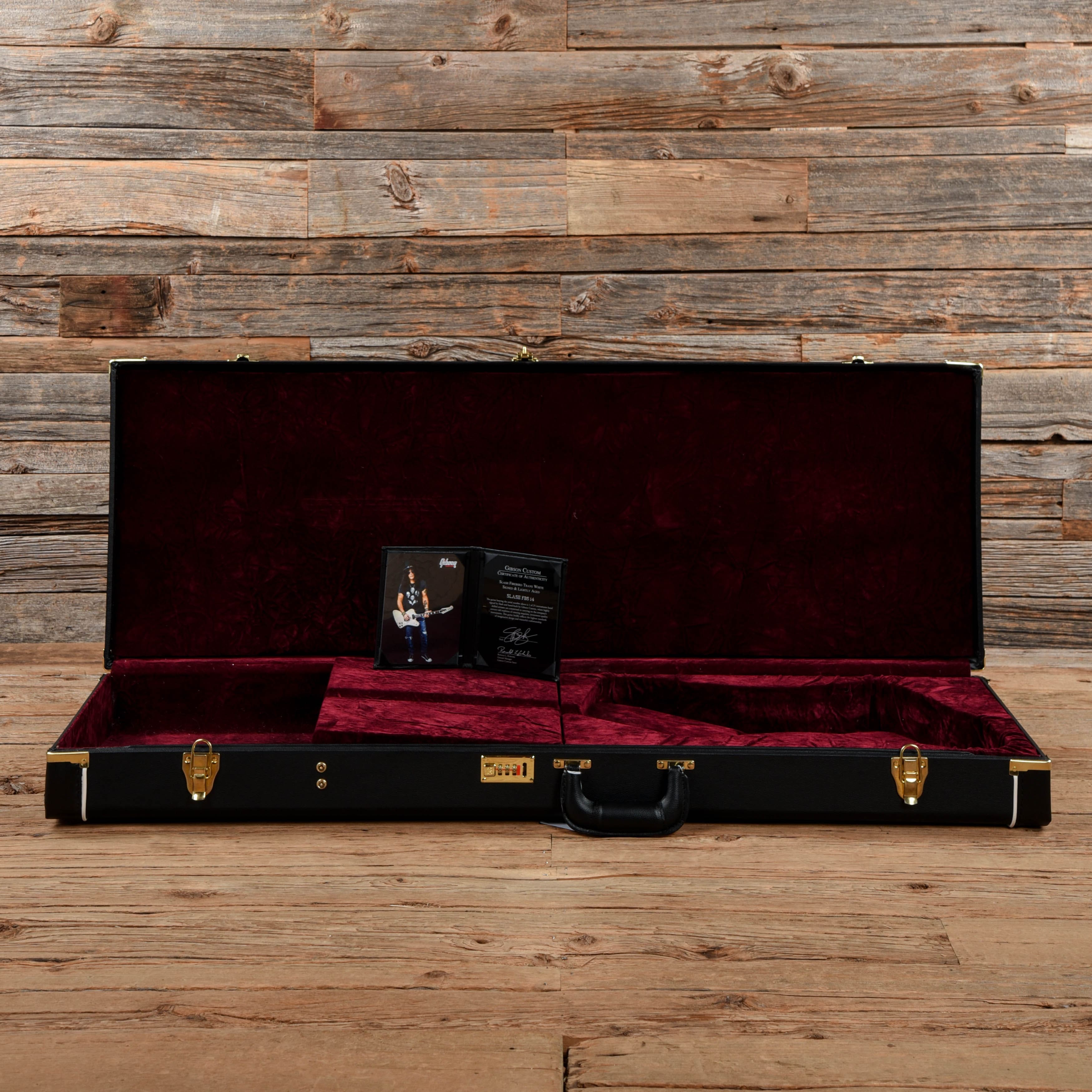 Gibson Custom Slash Firebird Trans White 2017 Electric Guitars / Solid Body