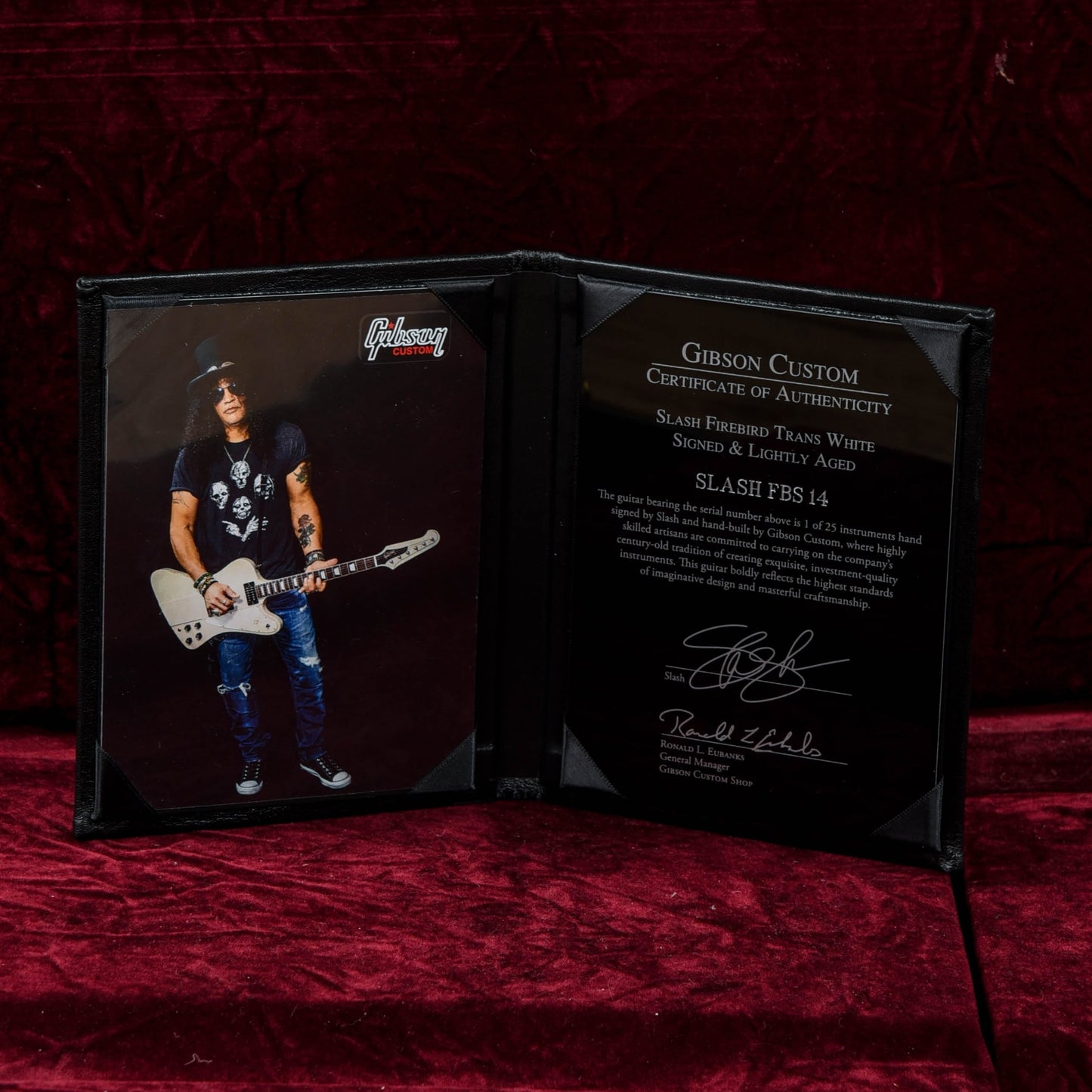 Gibson Custom Slash Firebird Trans White 2017 Electric Guitars / Solid Body