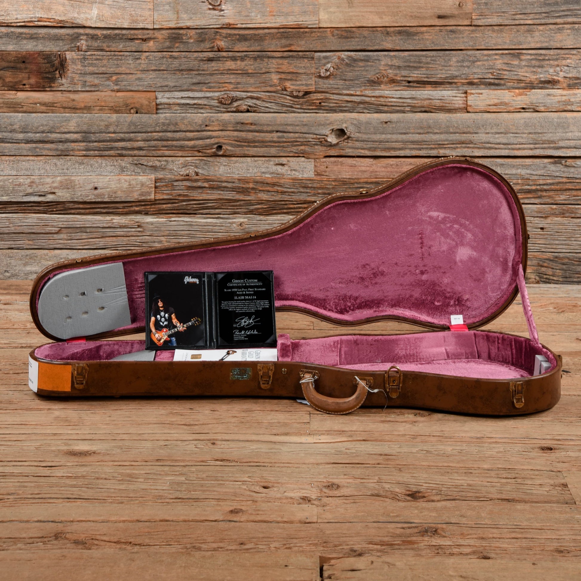 Gibson Custom Slash "First Standard" '58 Les Paul Standard Aged and Signed Sunburst 2017 Electric Guitars / Solid Body