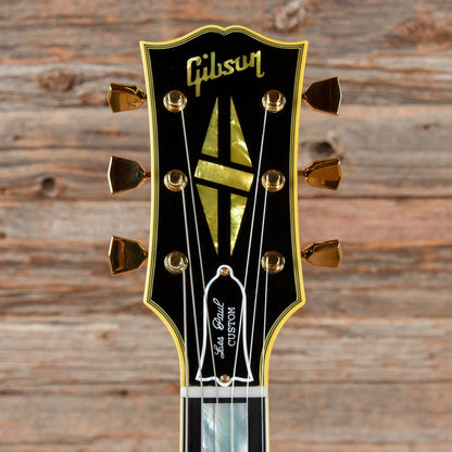 Gibson Custom True Historic 1957 Les Paul Custom Black 2015 Electric Guitars / Solid Body
