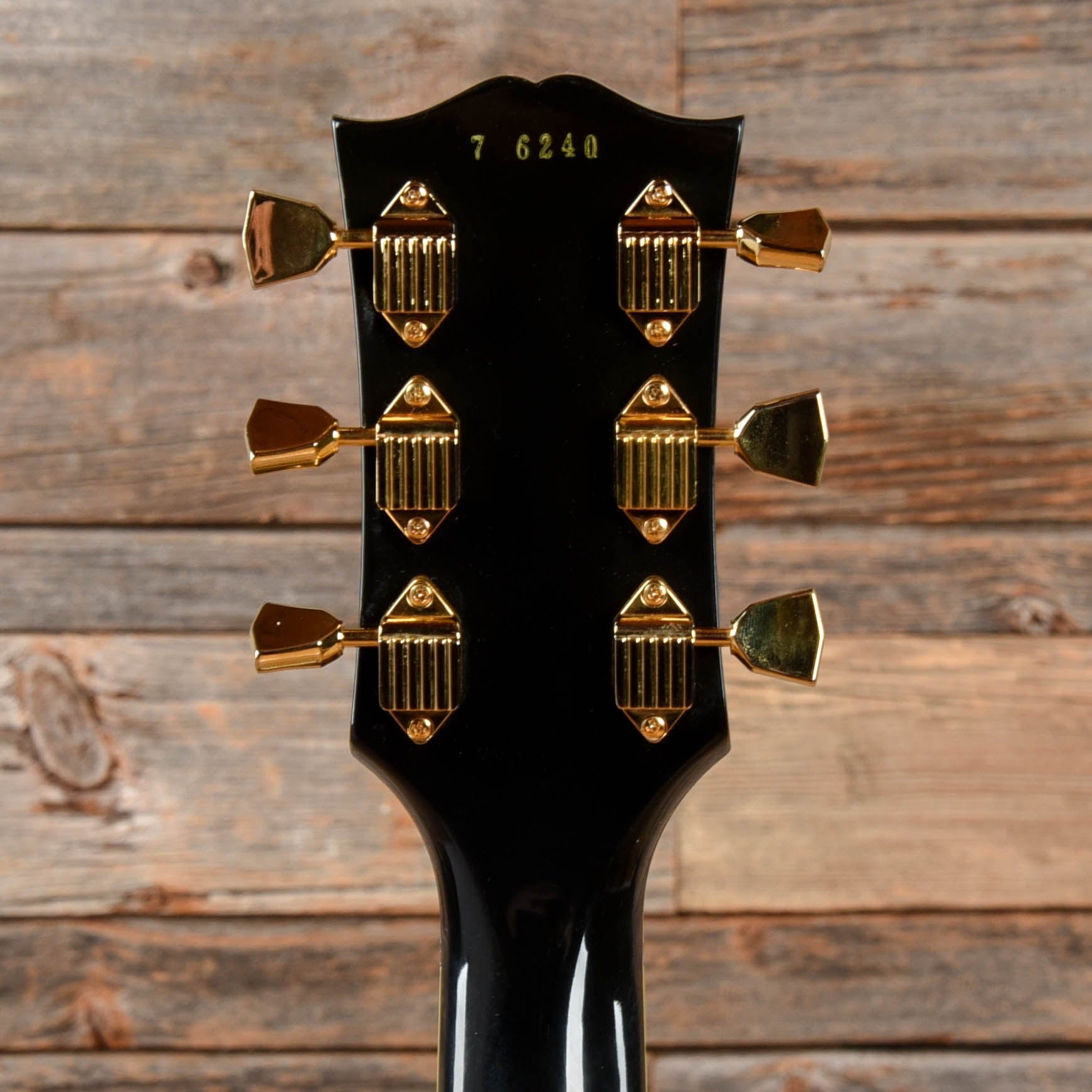 Gibson Custom True Historic 1957 Les Paul Custom Black 2015 Electric Guitars / Solid Body