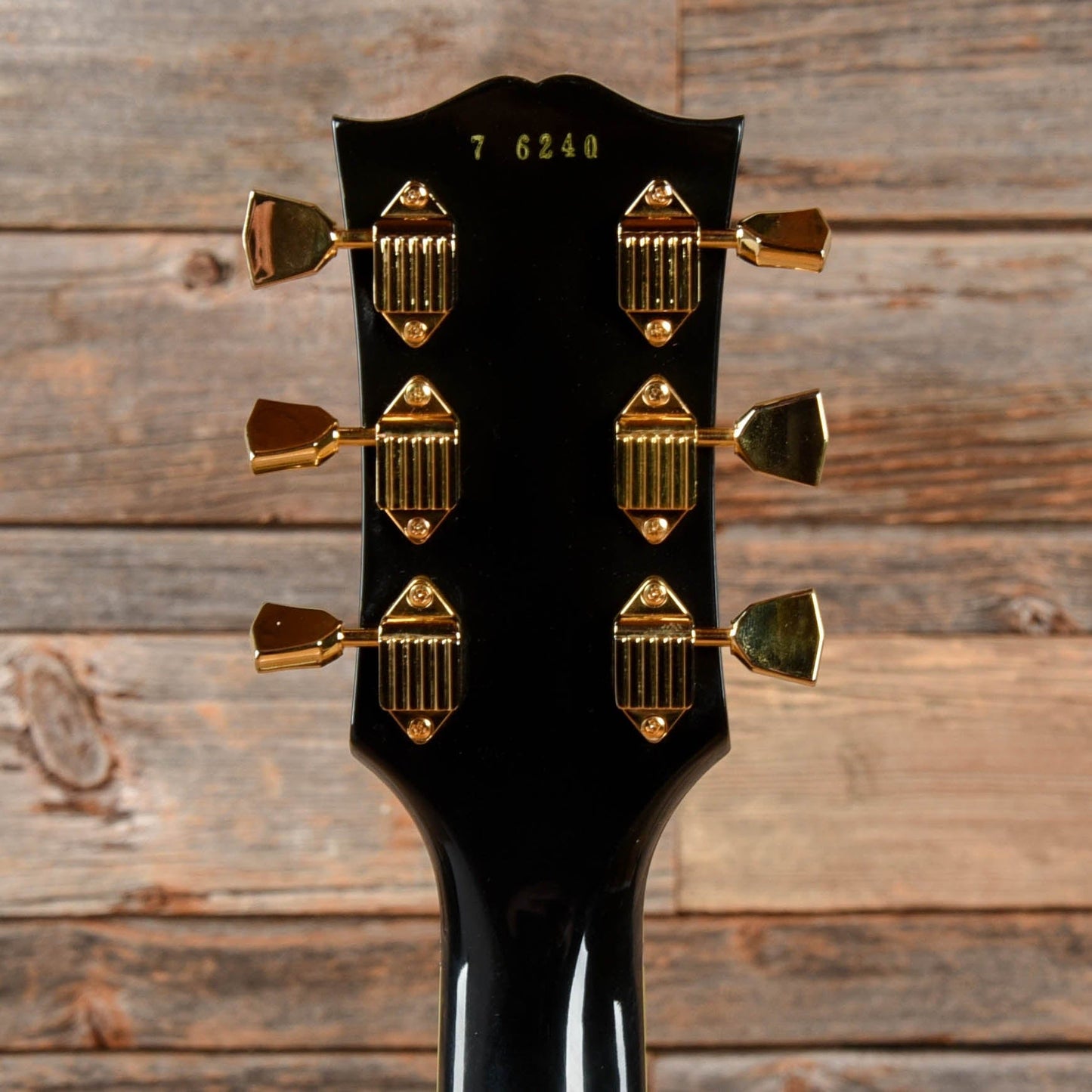 Gibson Custom True Historic 1957 Les Paul Custom Black 2015 Electric Guitars / Solid Body
