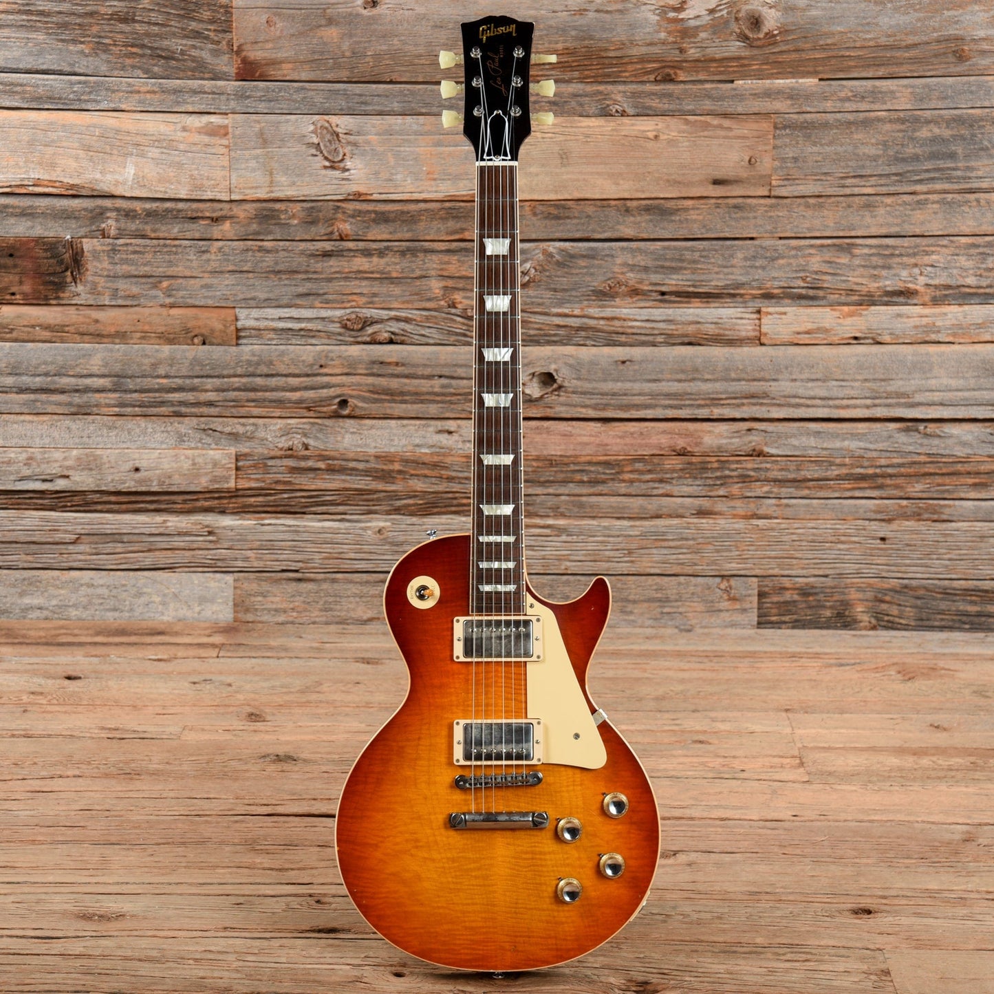 Gibson Custom True Historic 1960 Les Paul Standard Reissue Aged Sunburst 2016 Electric Guitars / Solid Body