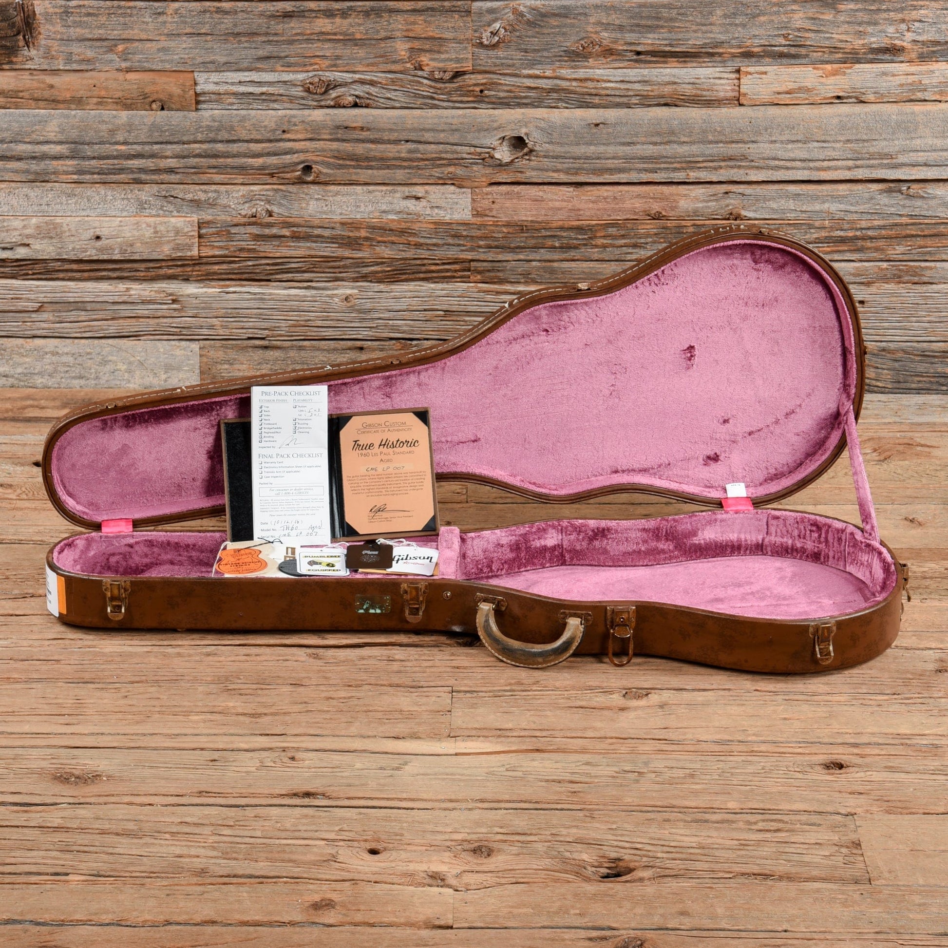 Gibson Custom True Historic 1960 Les Paul Standard Reissue Aged Sunburst 2016 Electric Guitars / Solid Body