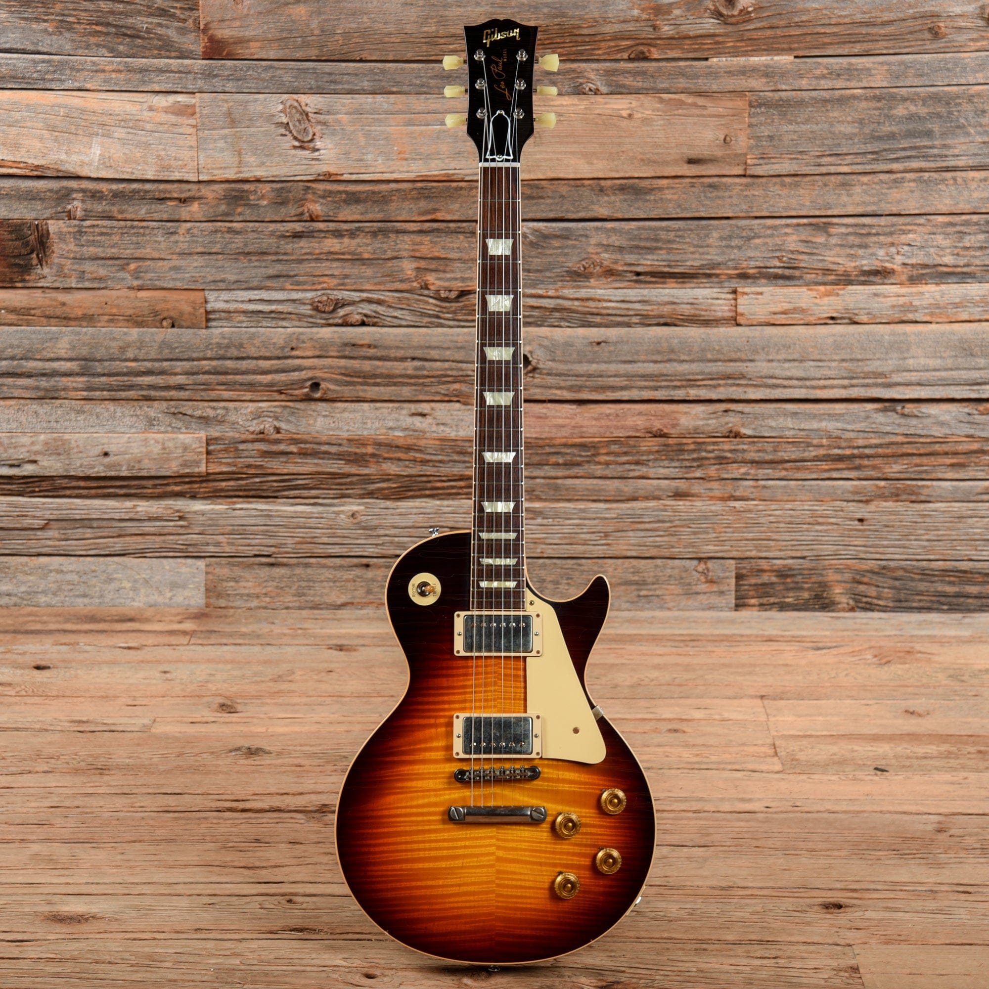 Gibson Custom True Historic '59 Les Paul Standard  Reissue Murphy Aged Sunburst 2015 Electric Guitars / Solid Body