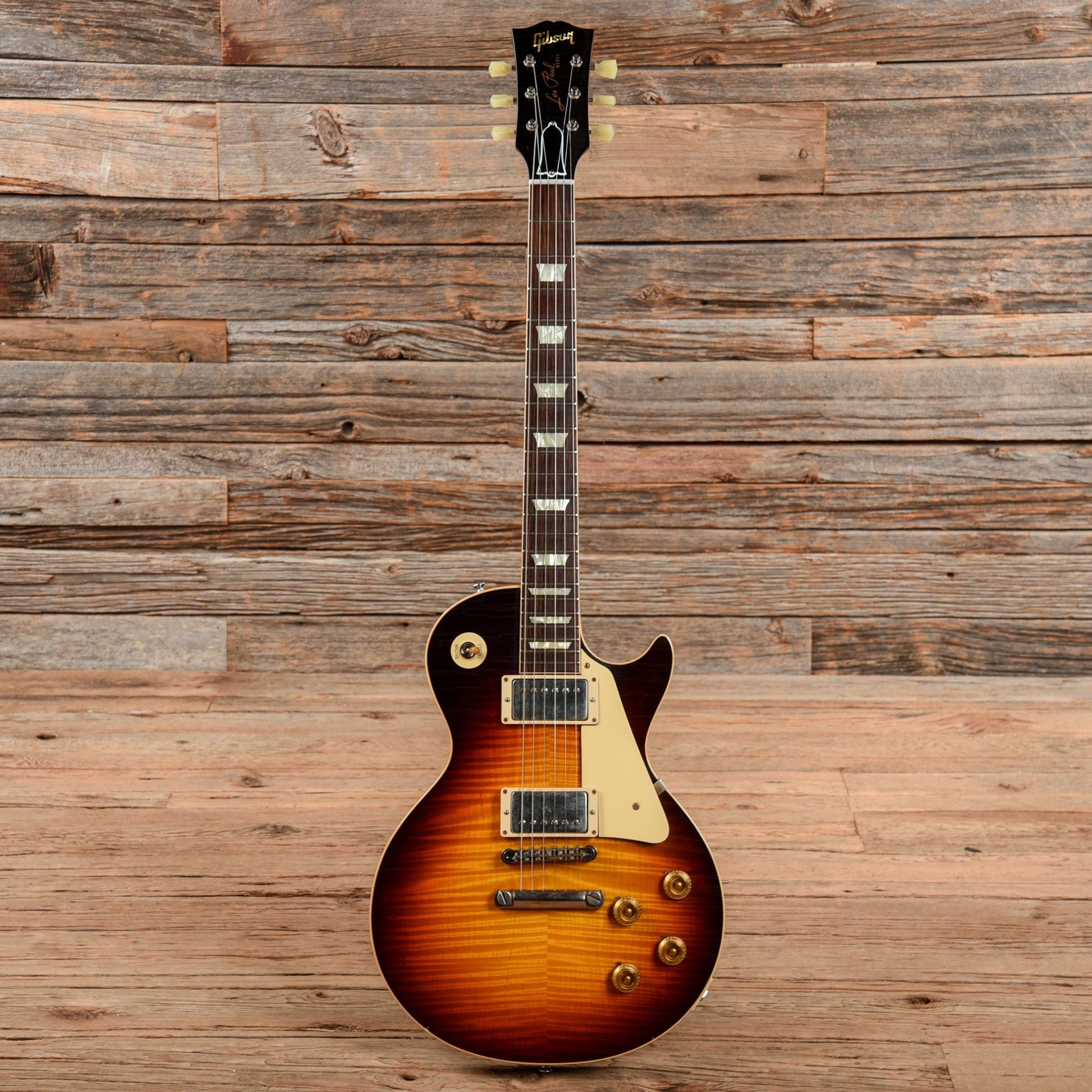 Gibson Custom True Historic '59 Les Paul Standard  Reissue Murphy Aged Sunburst 2015 Electric Guitars / Solid Body