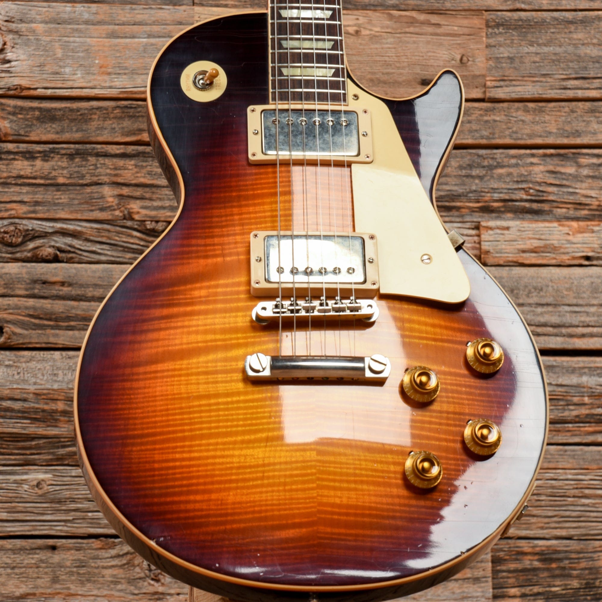 Gibson Custom True Historic '59 Les Paul Standard  Reissue Murphy Aged Sunburst 2015 Electric Guitars / Solid Body