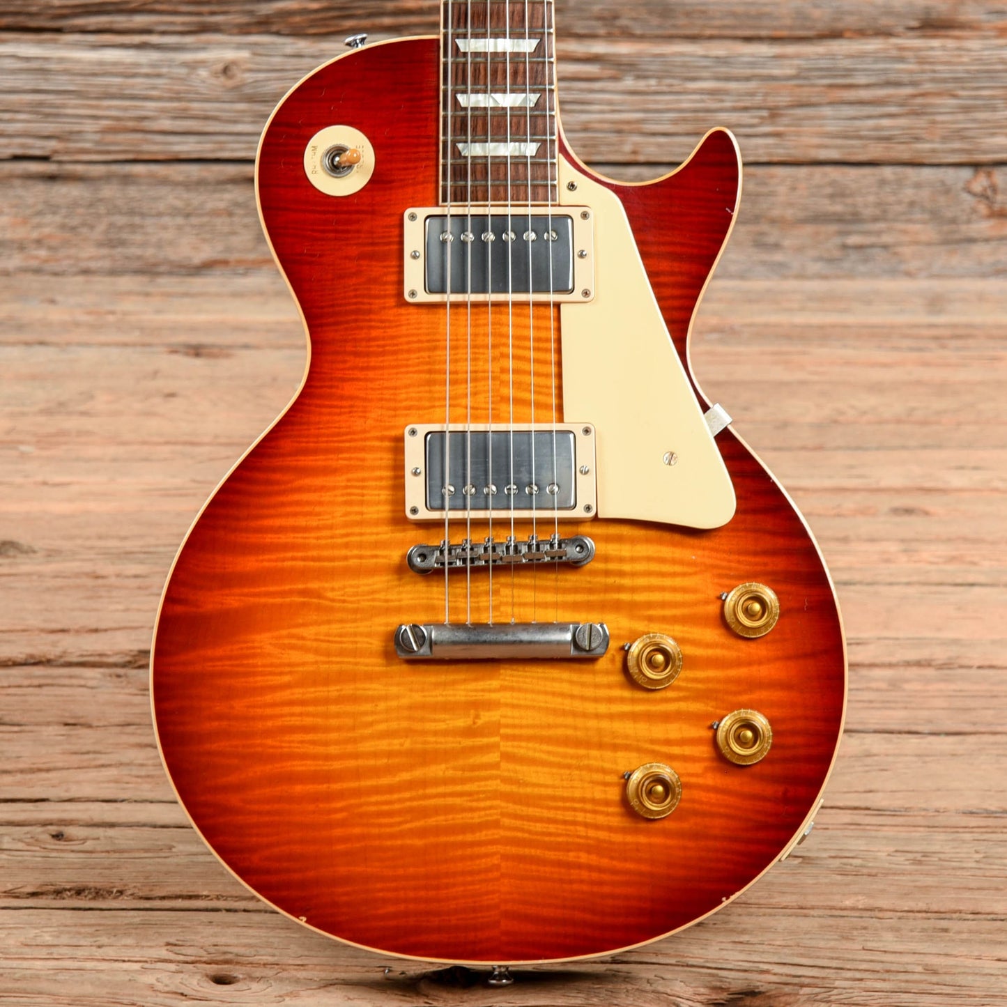Gibson Custom True Historic '60 Les Paul Standard Murphy Aged Sunburst 2015 Electric Guitars / Solid Body