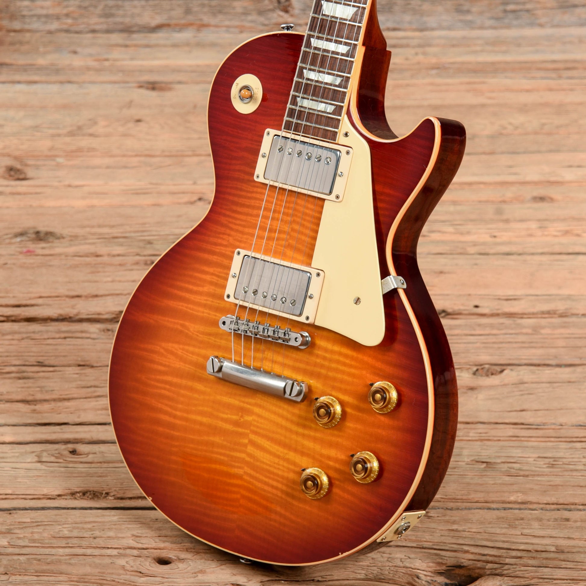 Gibson Custom True Historic '60 Les Paul Standard Murphy Aged Sunburst 2015 Electric Guitars / Solid Body