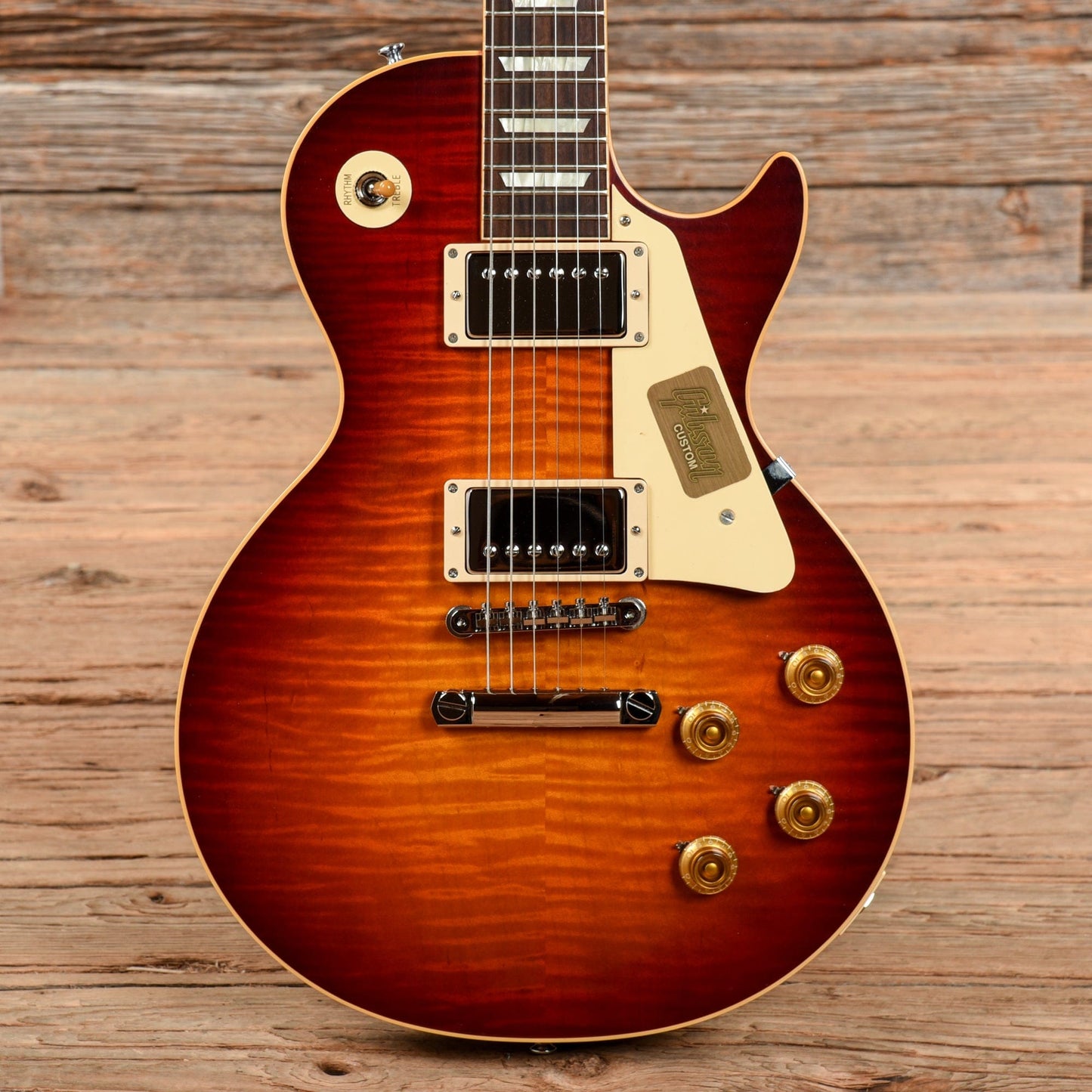 Gibson Custom True Historic '60 Les Paul Standard Reissue Sunburst 2015 Electric Guitars / Solid Body